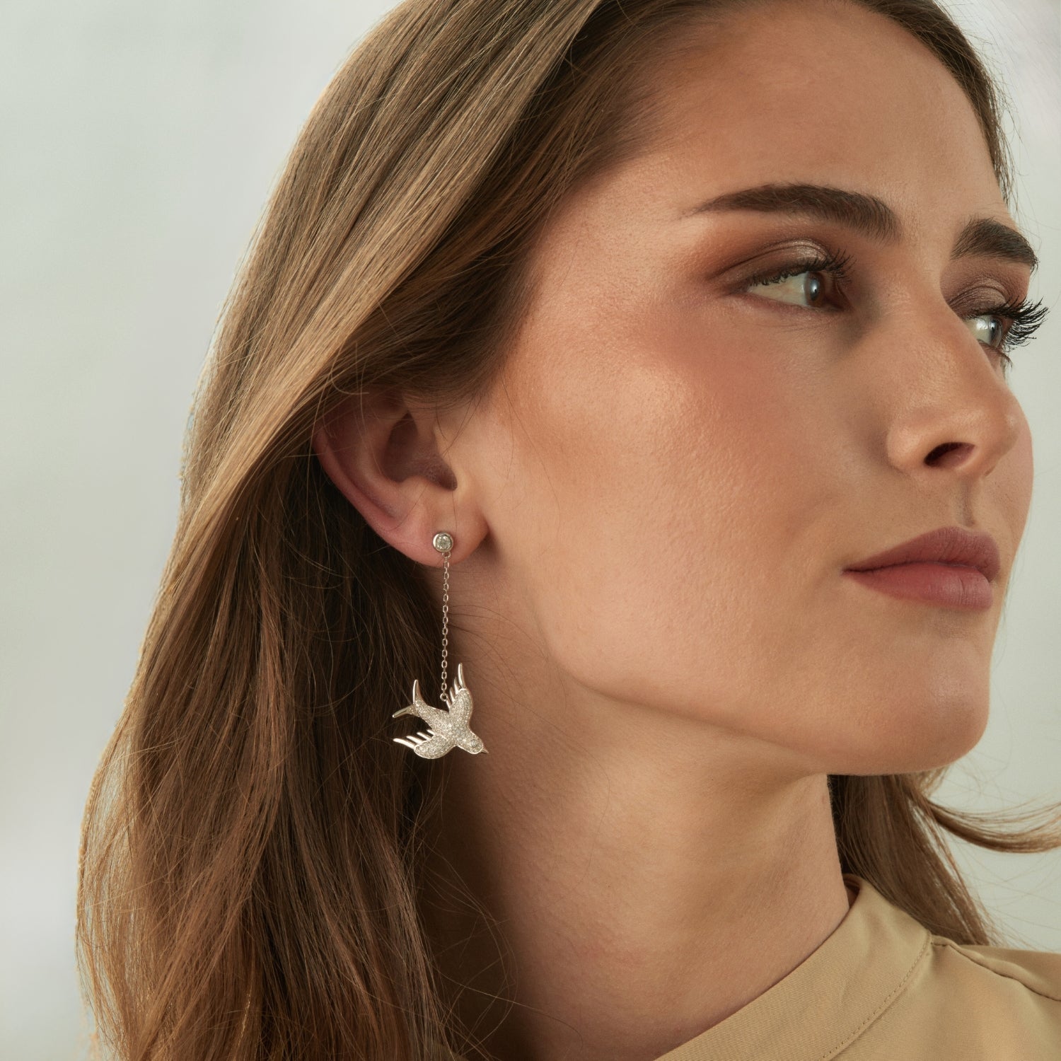 PENDIENTES ASIMÉTRICOS HIRONDELLE