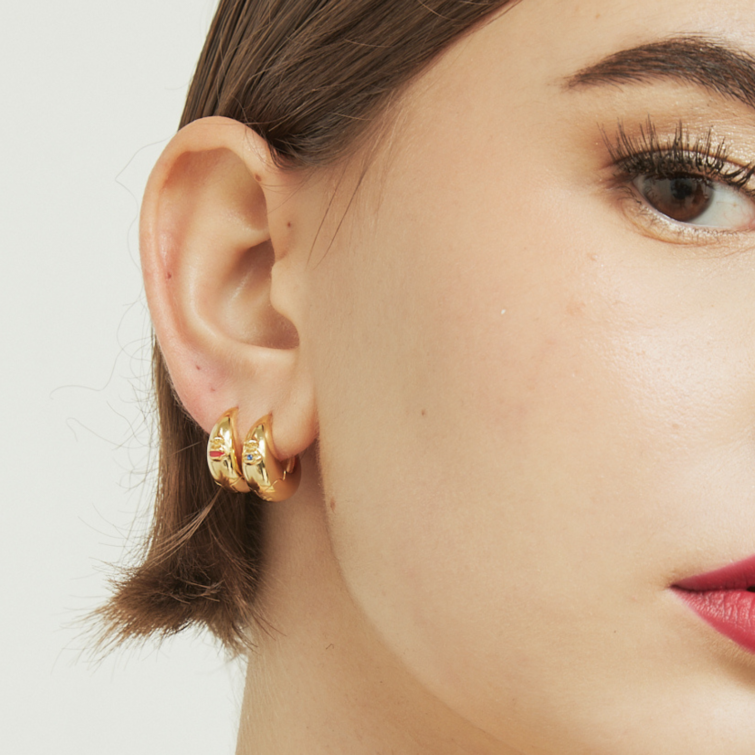 TRUE FACES ASYMMETRIC EARRINGS