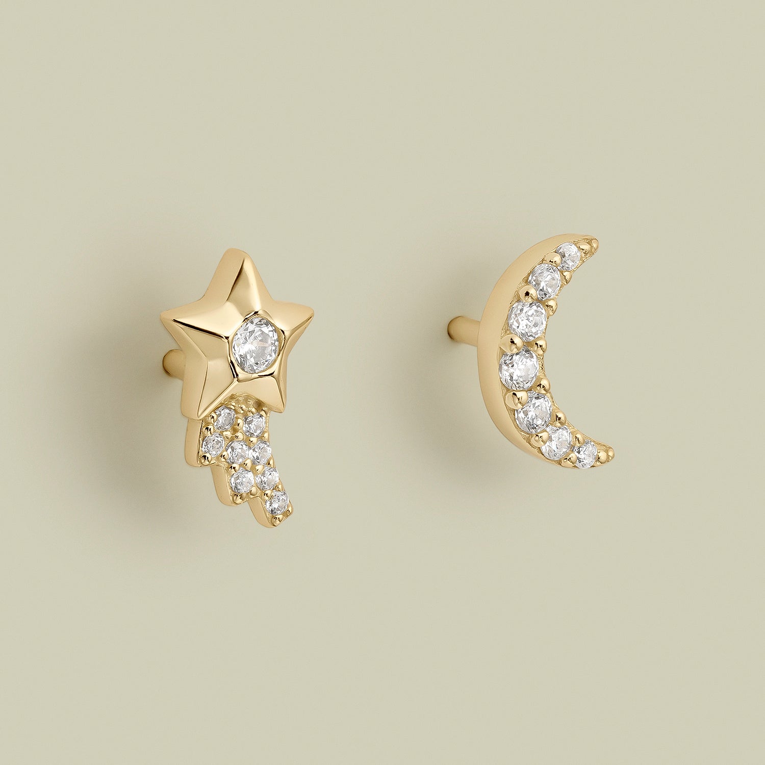 Boucles d'oreilles asymétriques Dreamers