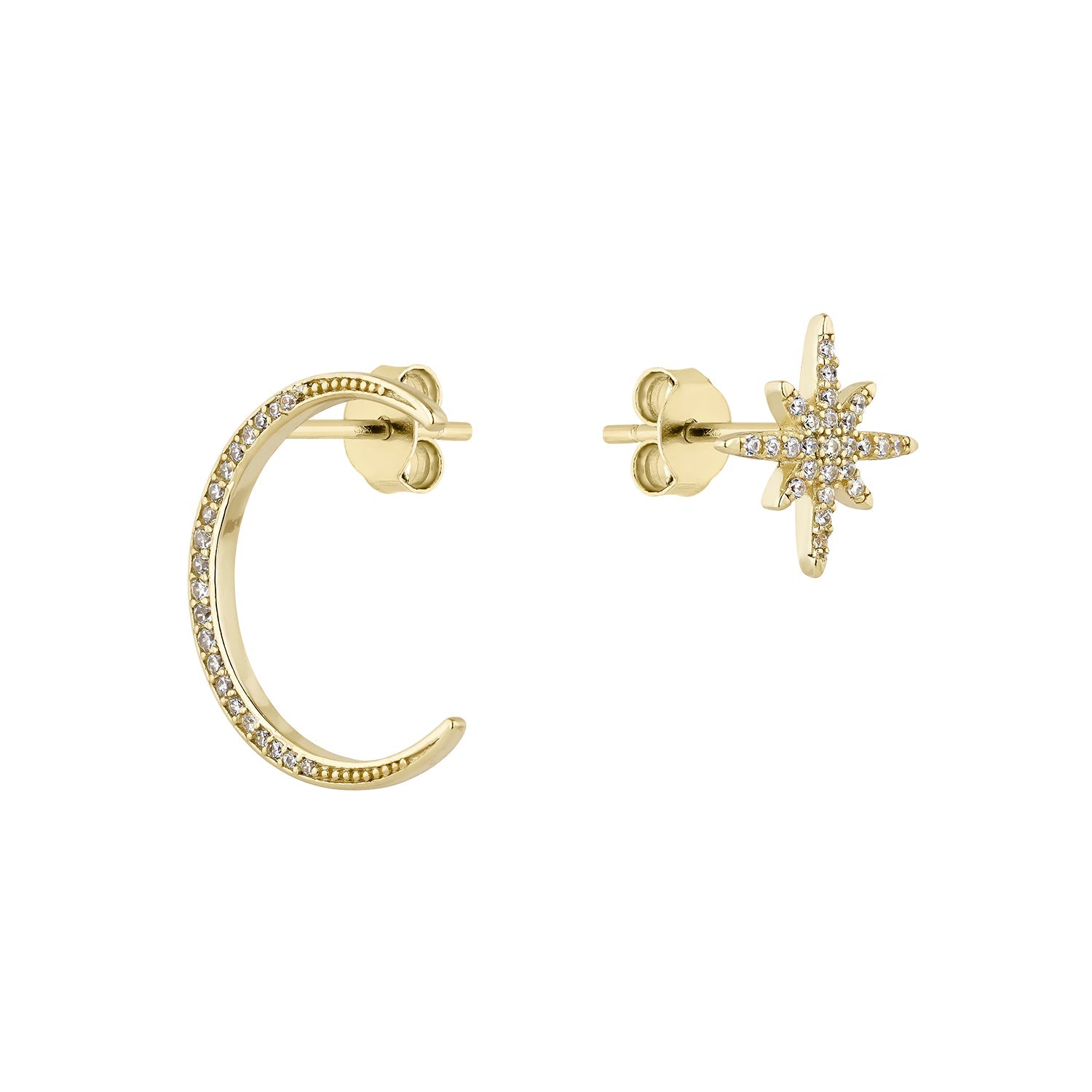 TO THE MOON & BACK EARRINGS