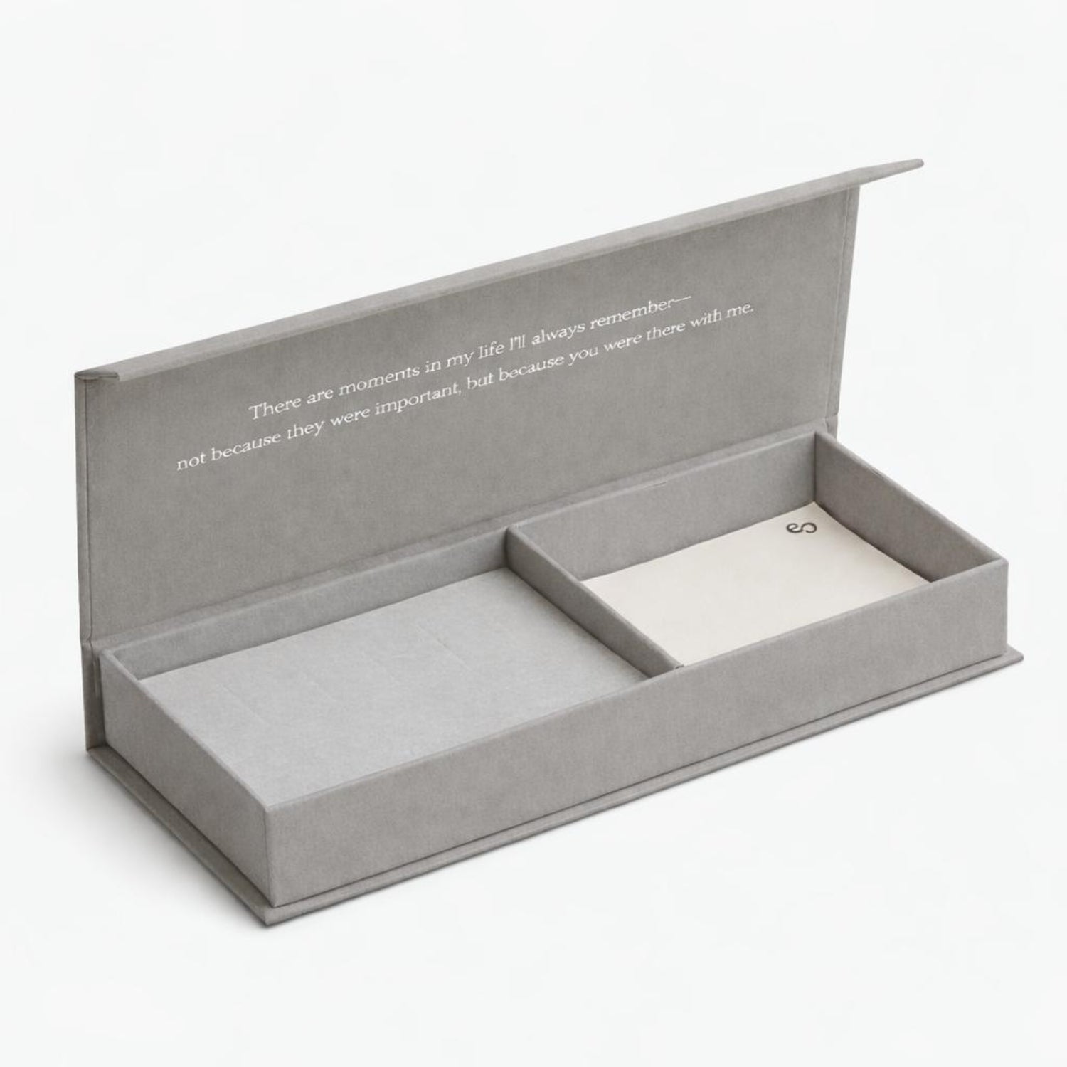 JOYERO GRIS EARCANDY - PACKAGING