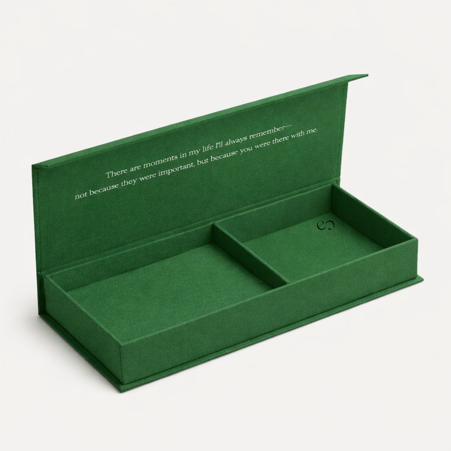 JOYERO VERDE EARCANDY - PACKAGING