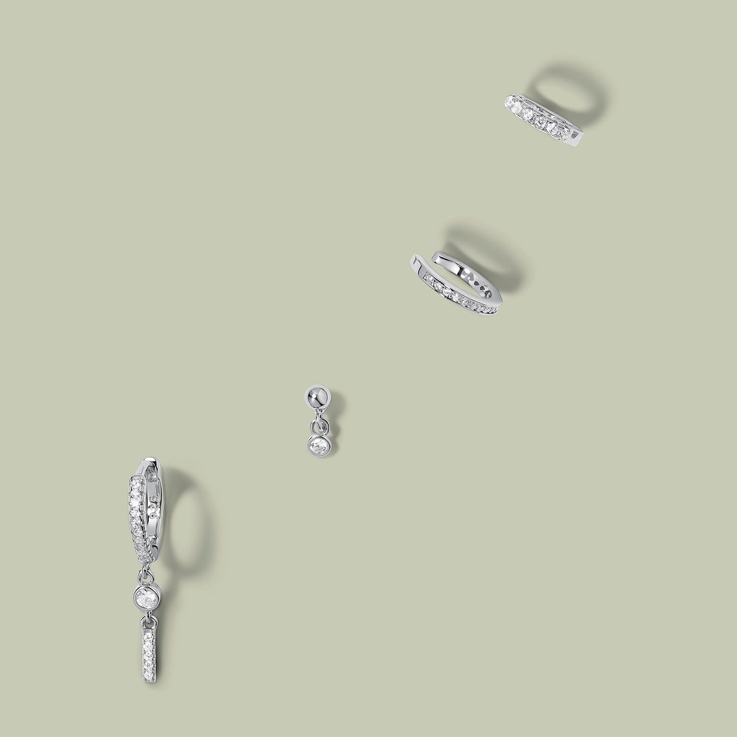 EARCANDY SILBER SET 2