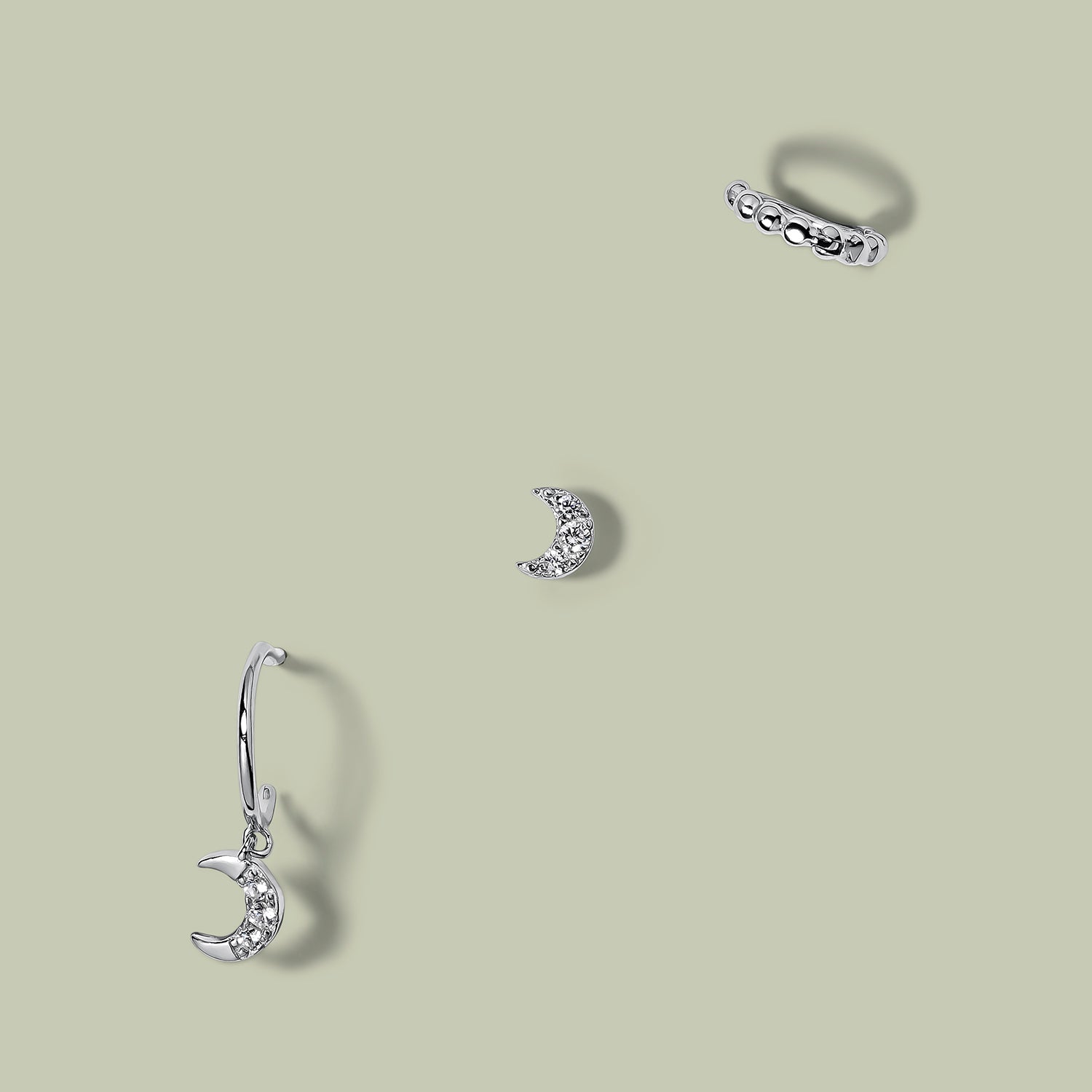 EARCANDY SILBER SET 4