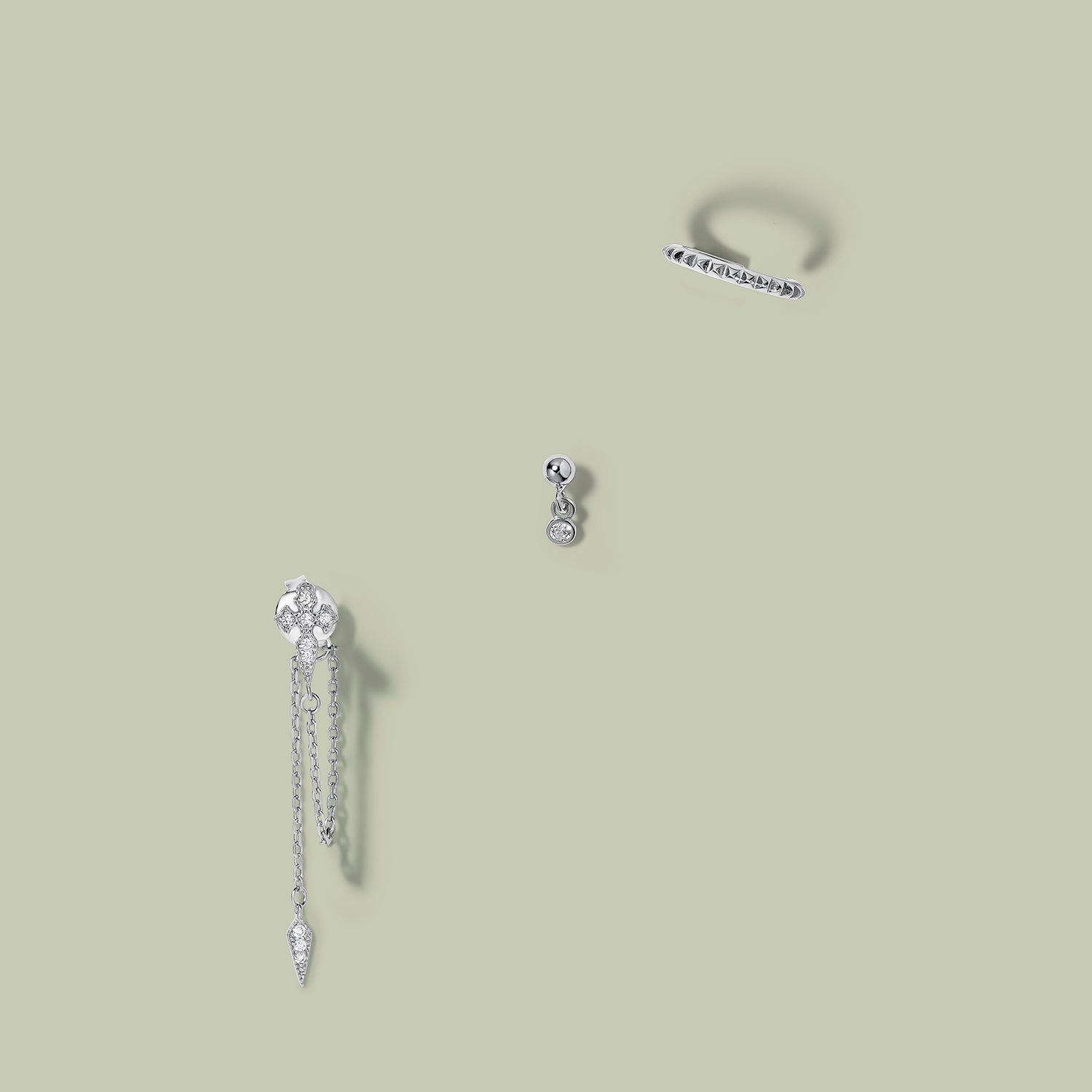 EARCANDY SILBER SET 5