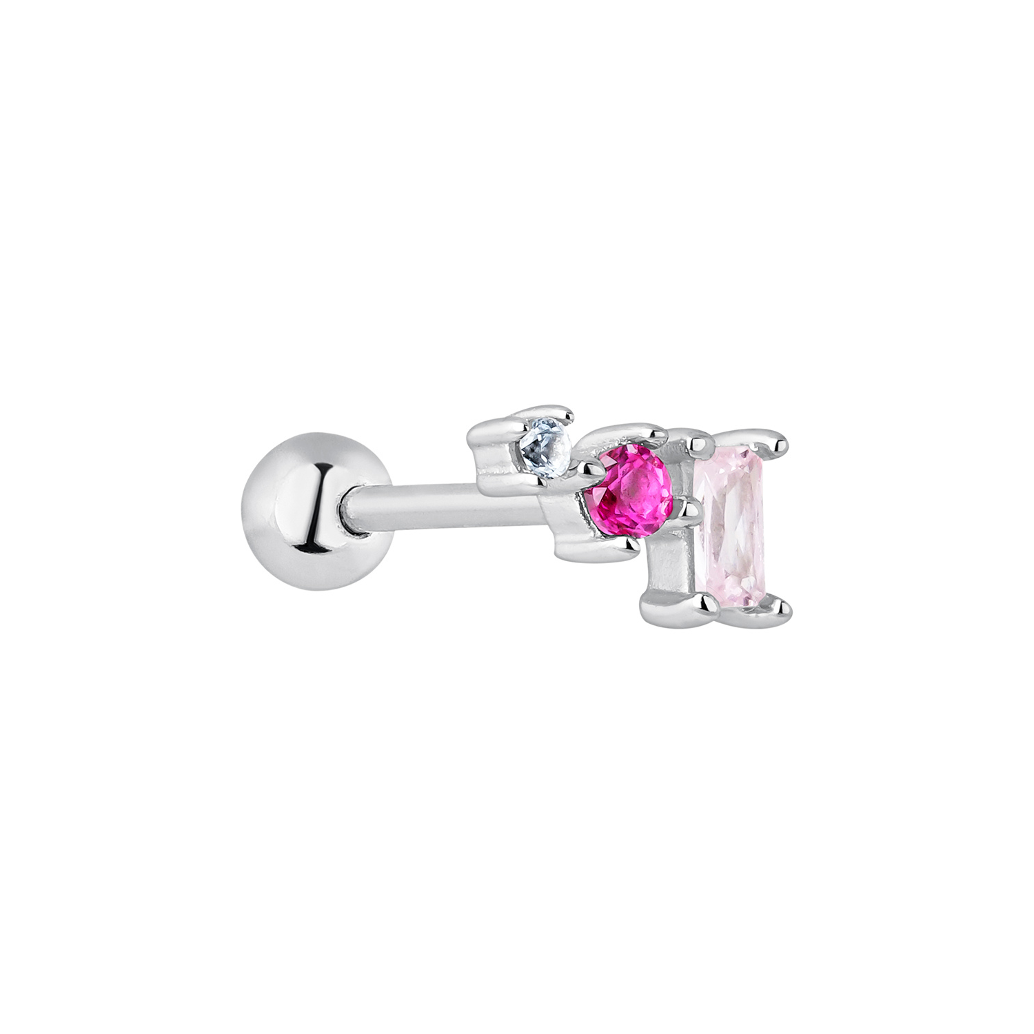 PENDIENTE PIERCING DE PLATA SWEET BUZZ-TRAGUS