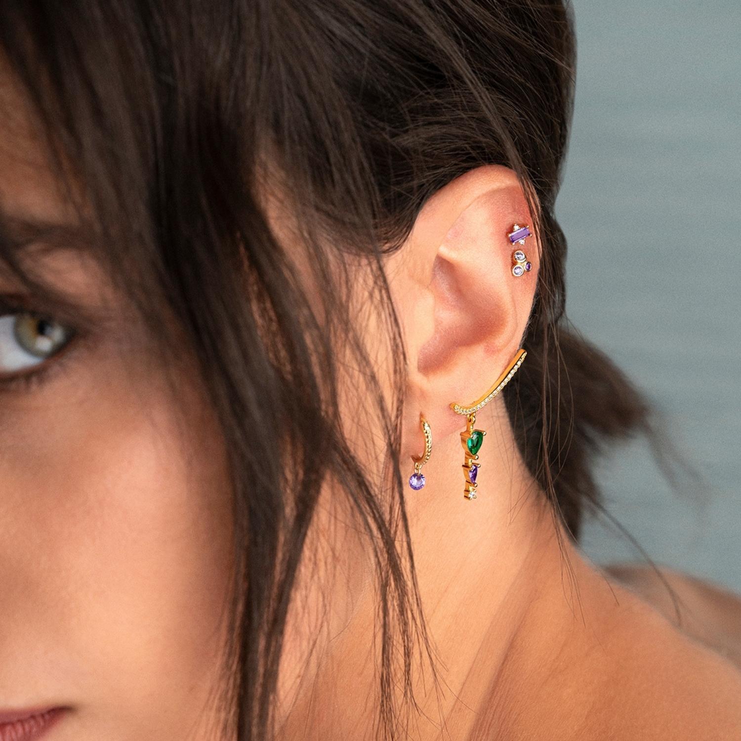 BOUCLE D'OREILLE INDIVIDUELLE FLORENCIA