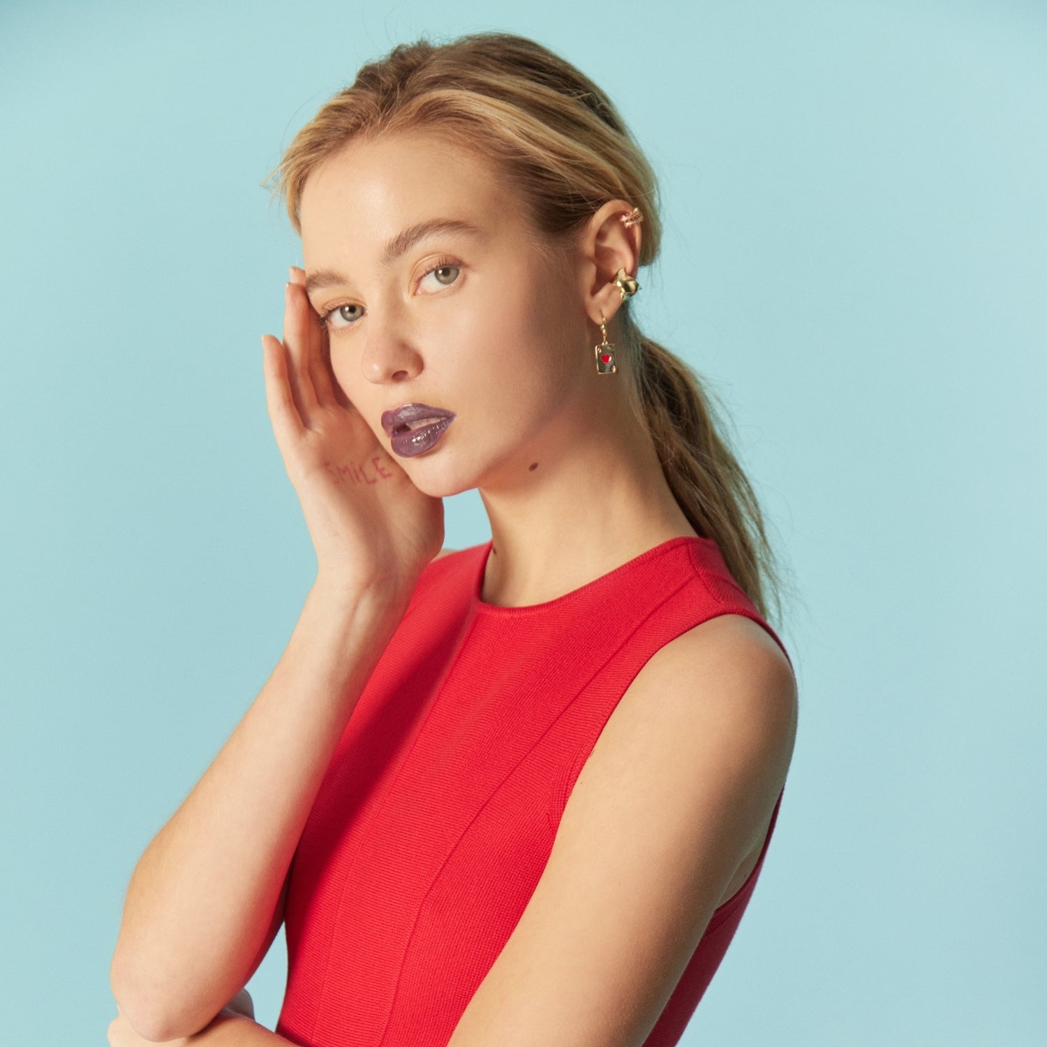 BOUCLE D'OREILLE INDIVIDUELLE AS DE CORAZONES