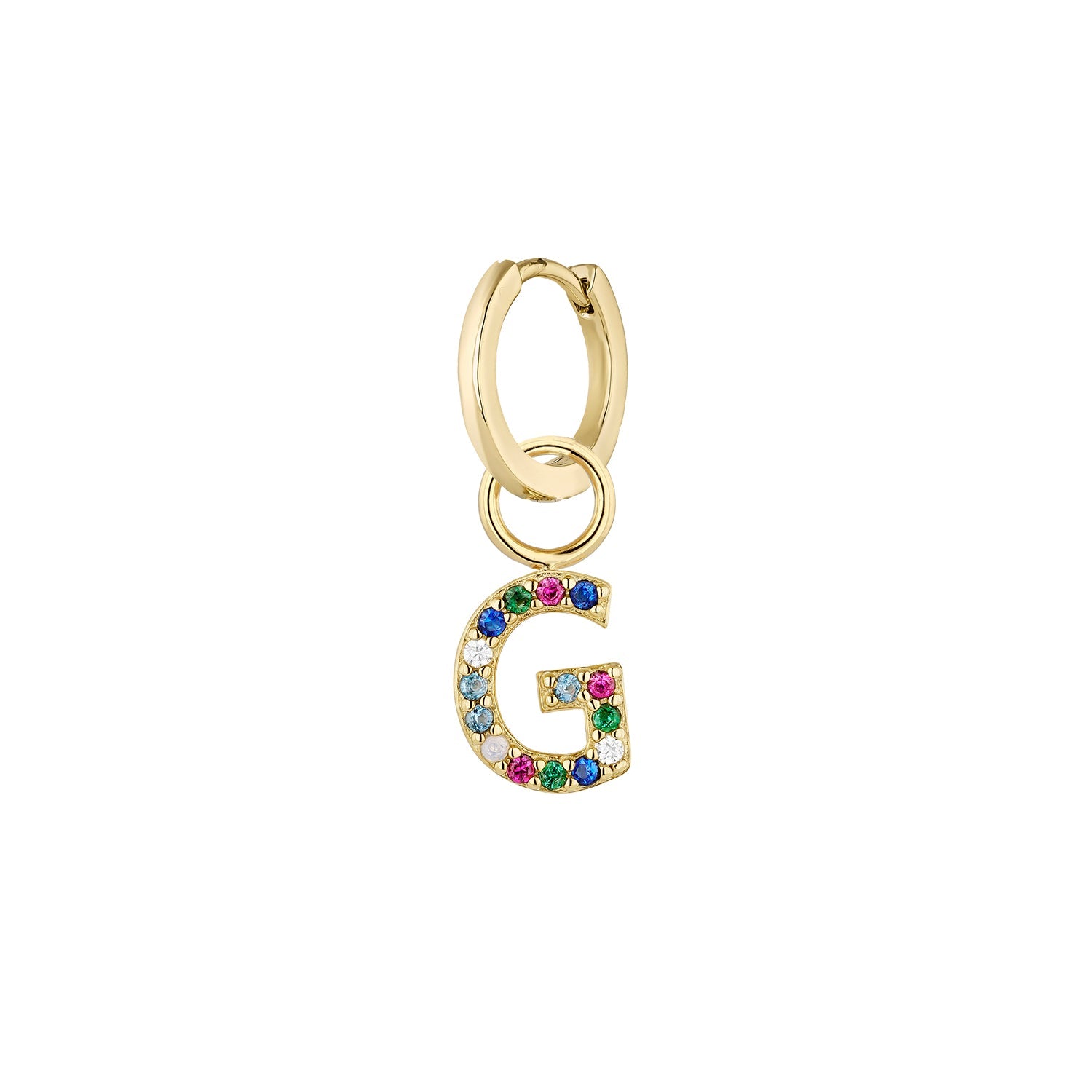 PIERCING CREOOL GOLD ALPHABET