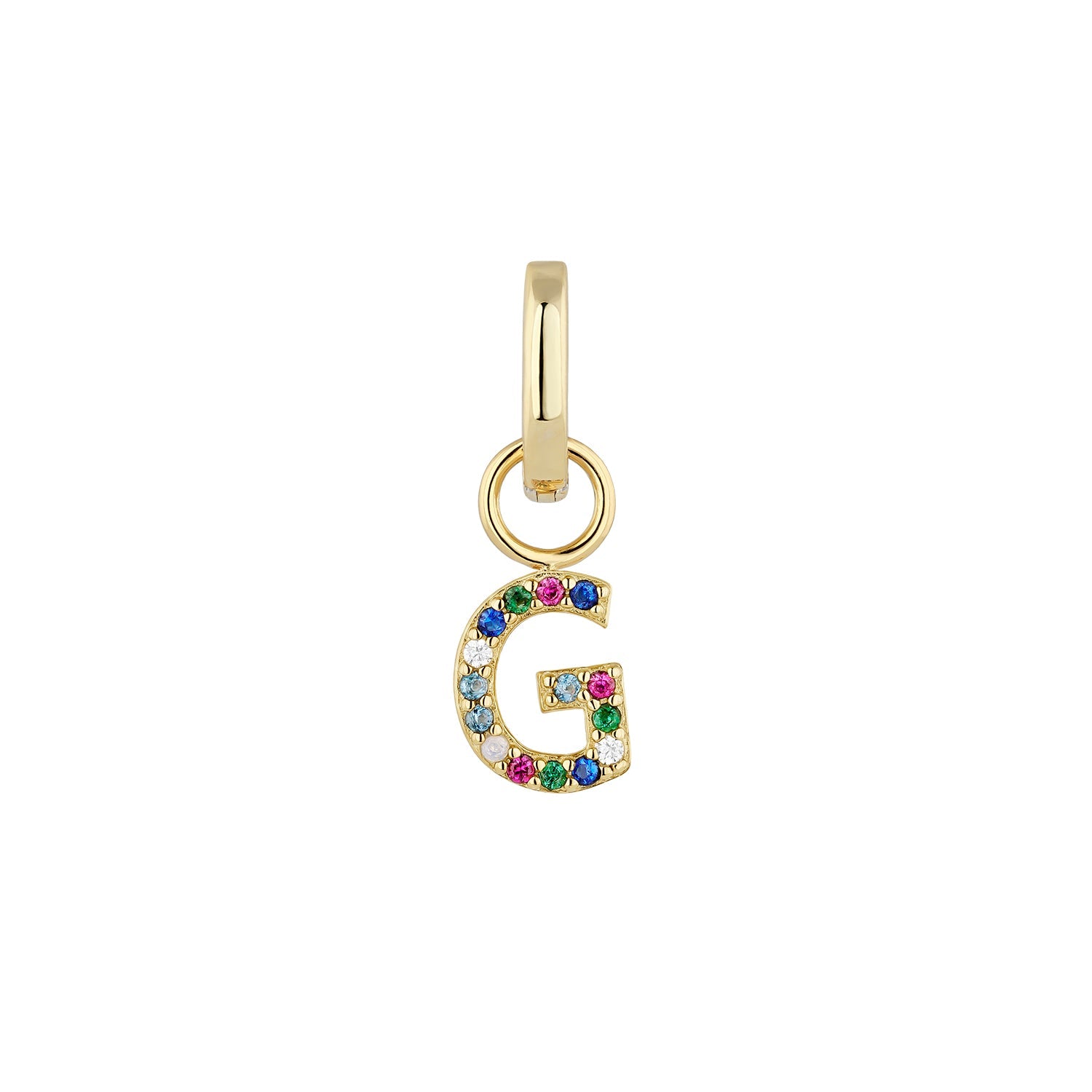 PIERCING CREOOL GOLD ALPHABET