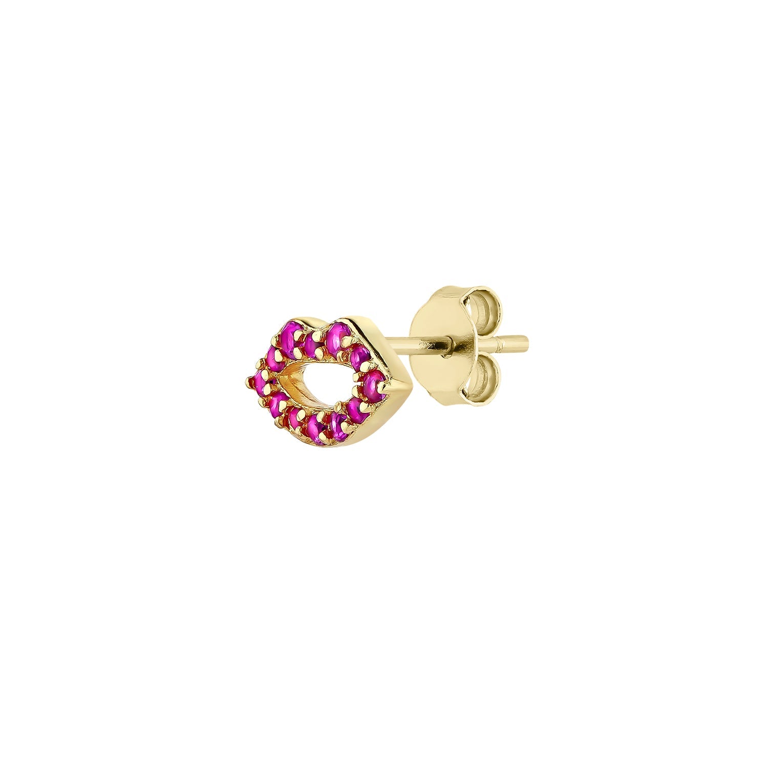 BOUCLE D'OREILLE INDIVIDUELLE KISS