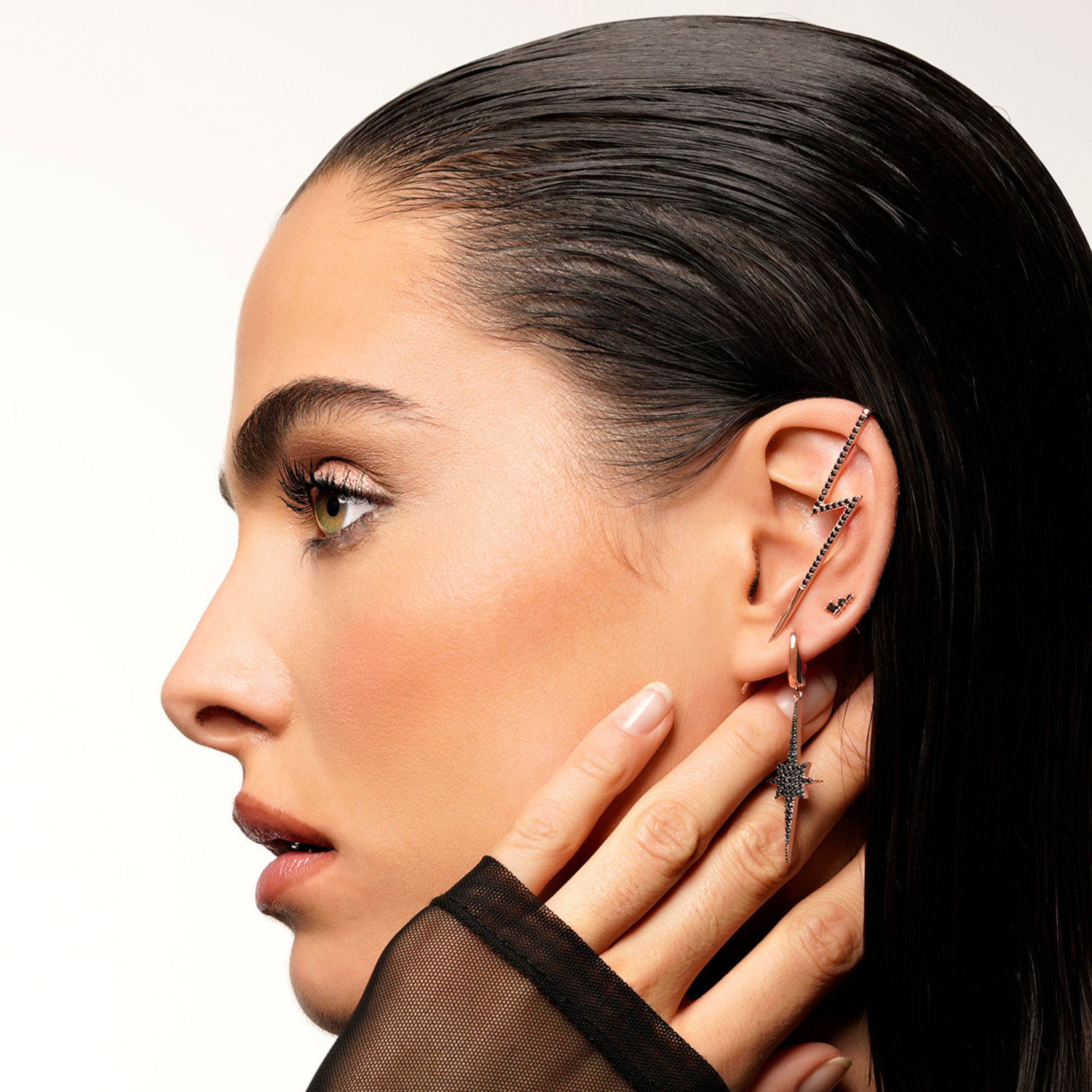 ORECCHINO PIERCING TRAGUS SWEET BUZZ IN ORO ROSA