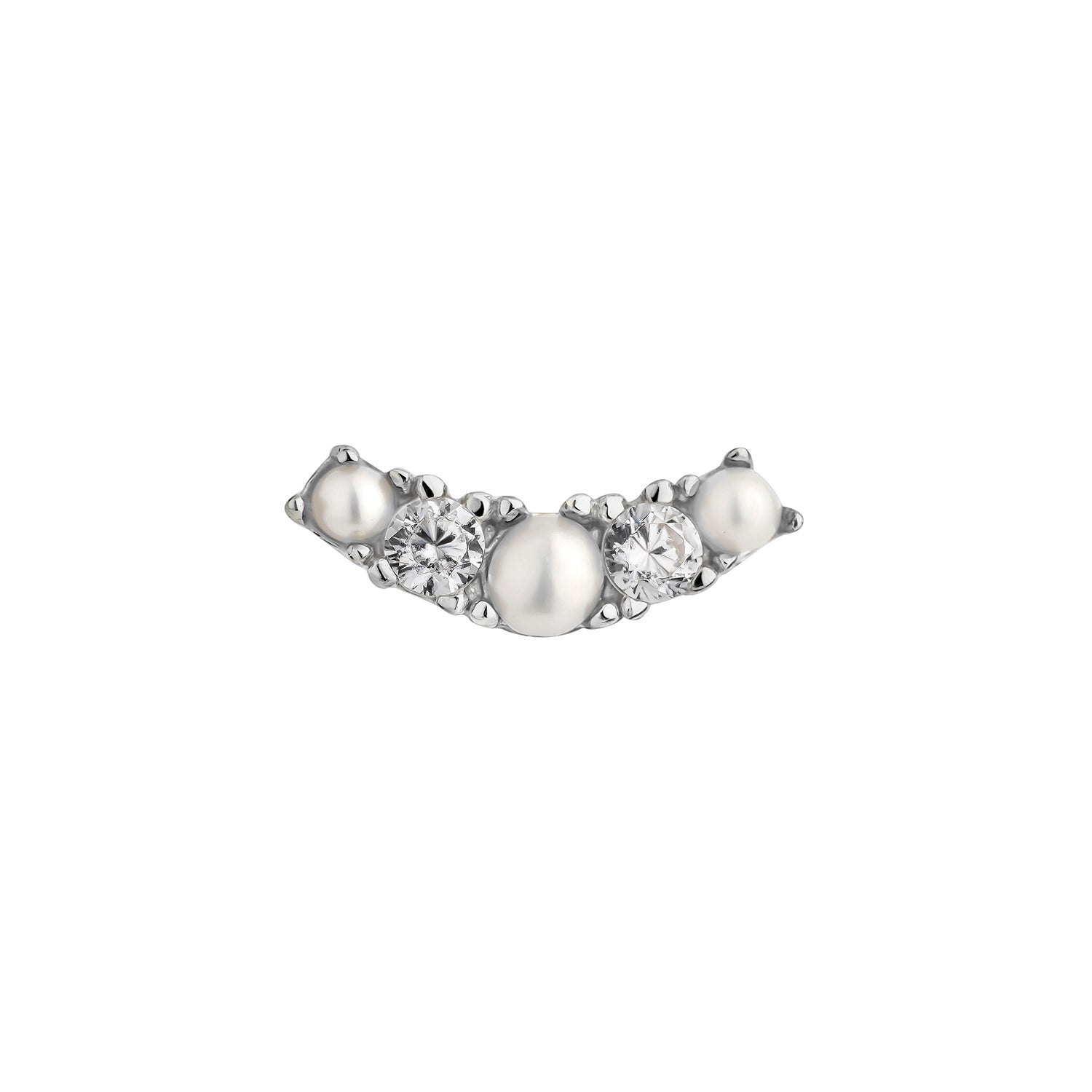 BOUCLE D'OREILLE INDIVIDUELLE EN ARGENT MAIAO