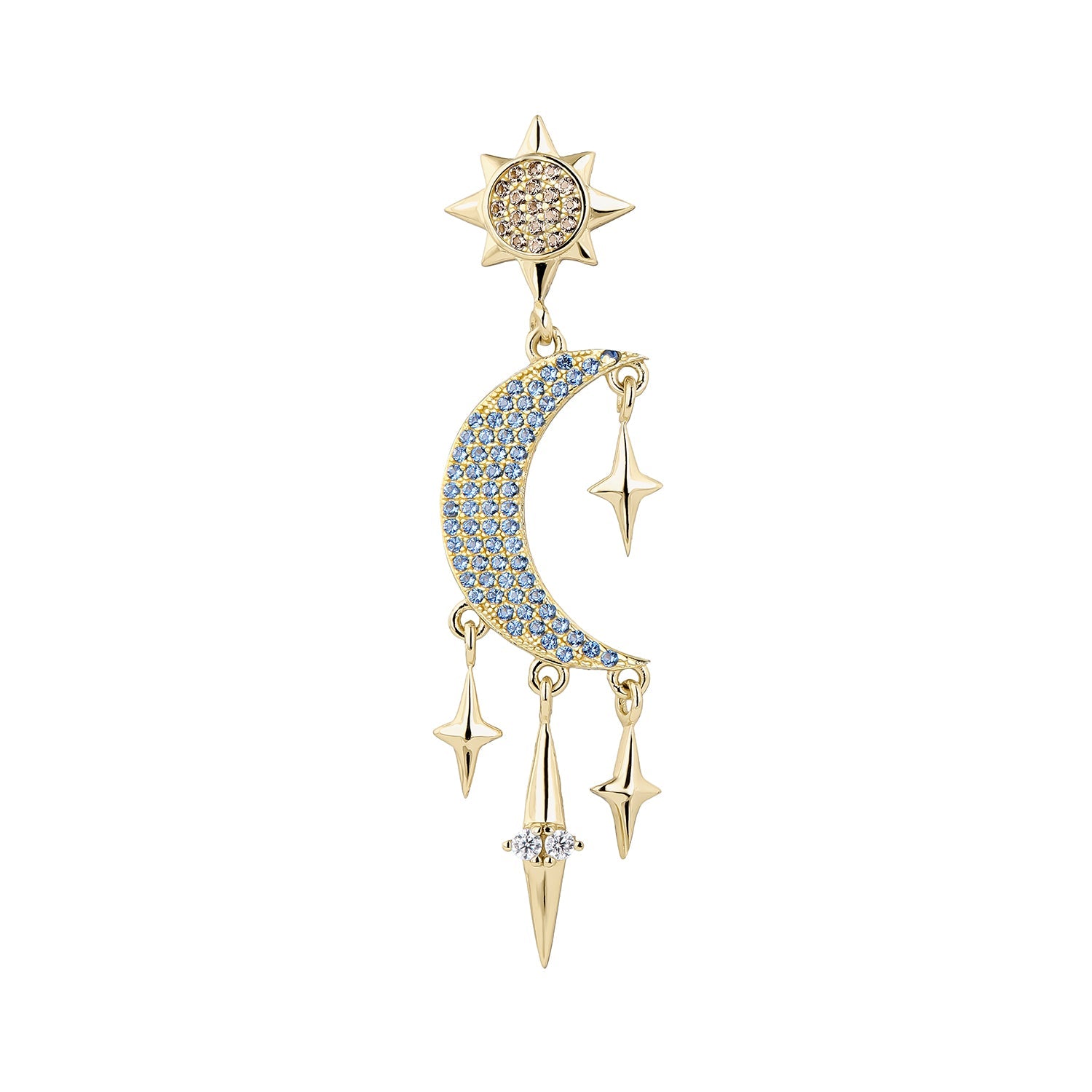 BOUCLE D'OREILLE INDIVIDUELLE MYSTIQUE