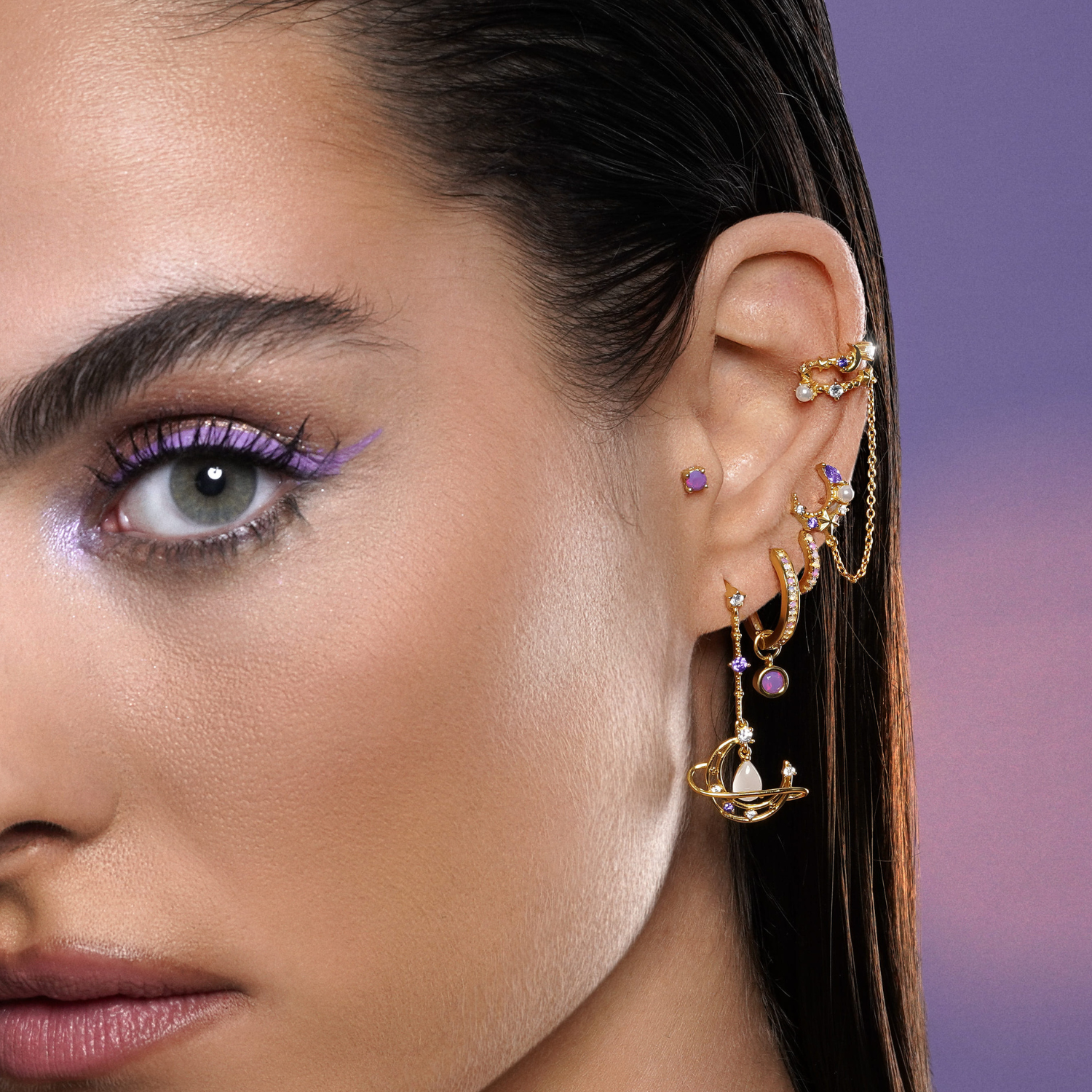 PENDIENTE PIERCING CANDY ORBIT