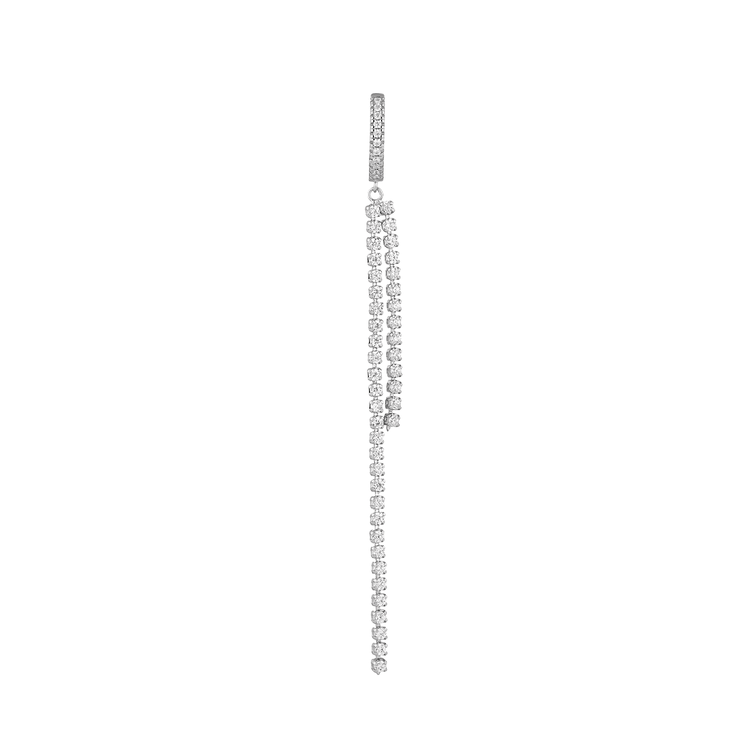 PENDIENTE PIERCING ARO DE PLATA SIENA