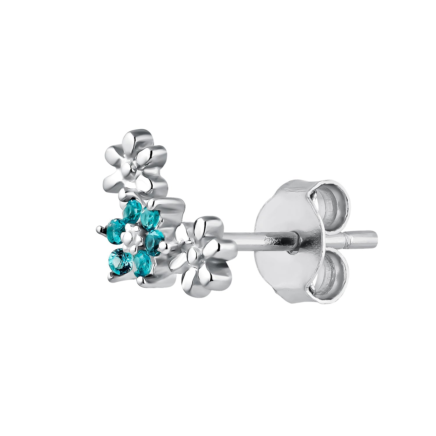 LYRA SILVER SINGLE EARRING