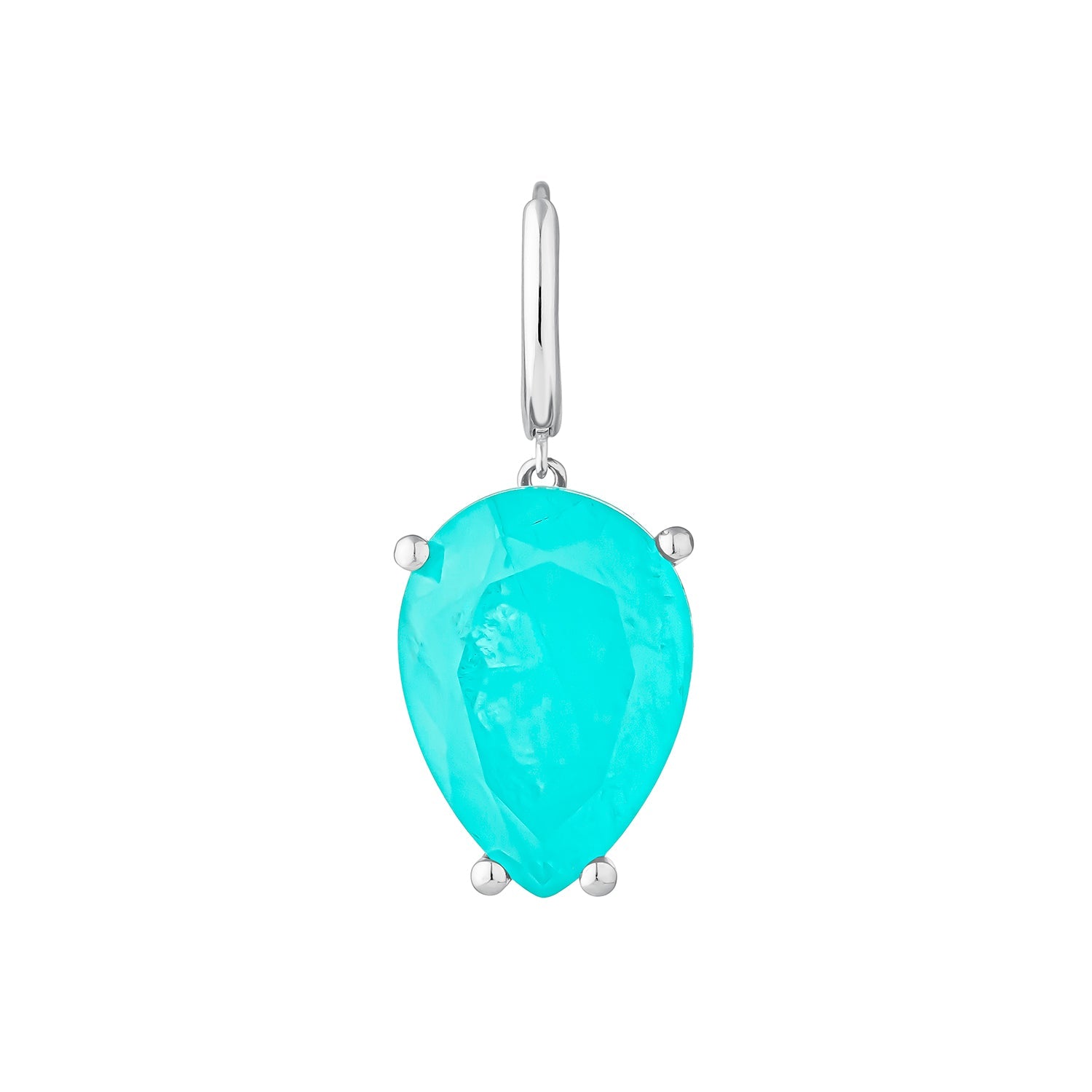 LATIKA SILVER SINGLE EARRING