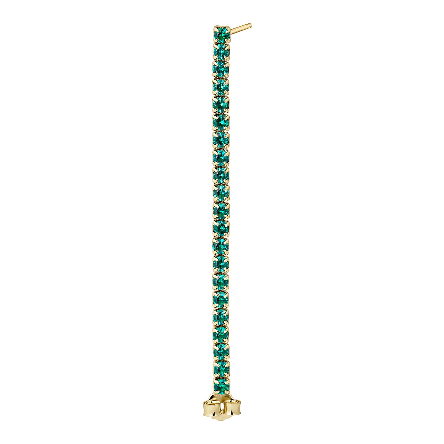 MADISON GOLD HOOP PIERCING EARRING