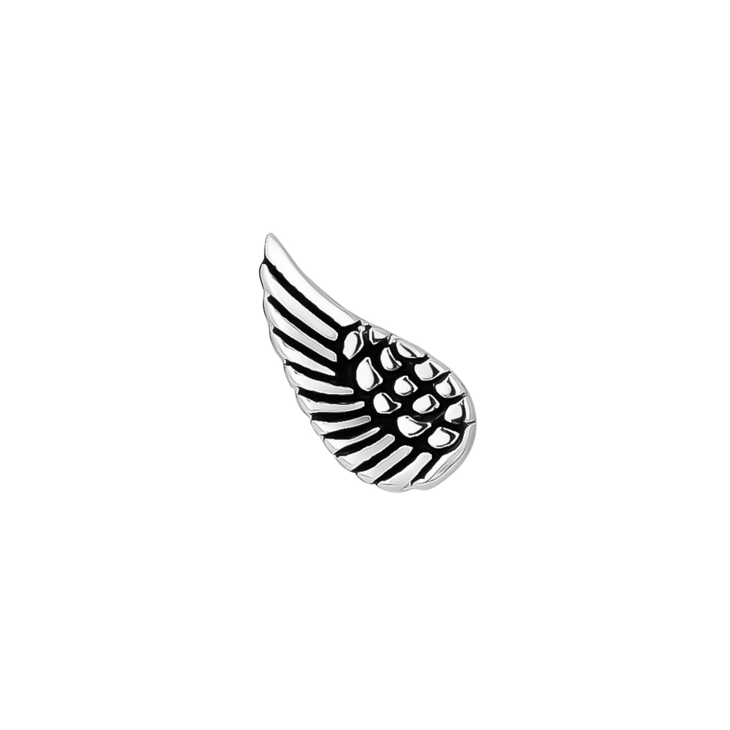 PIERCING-OHRRING AUS SILBER WIND