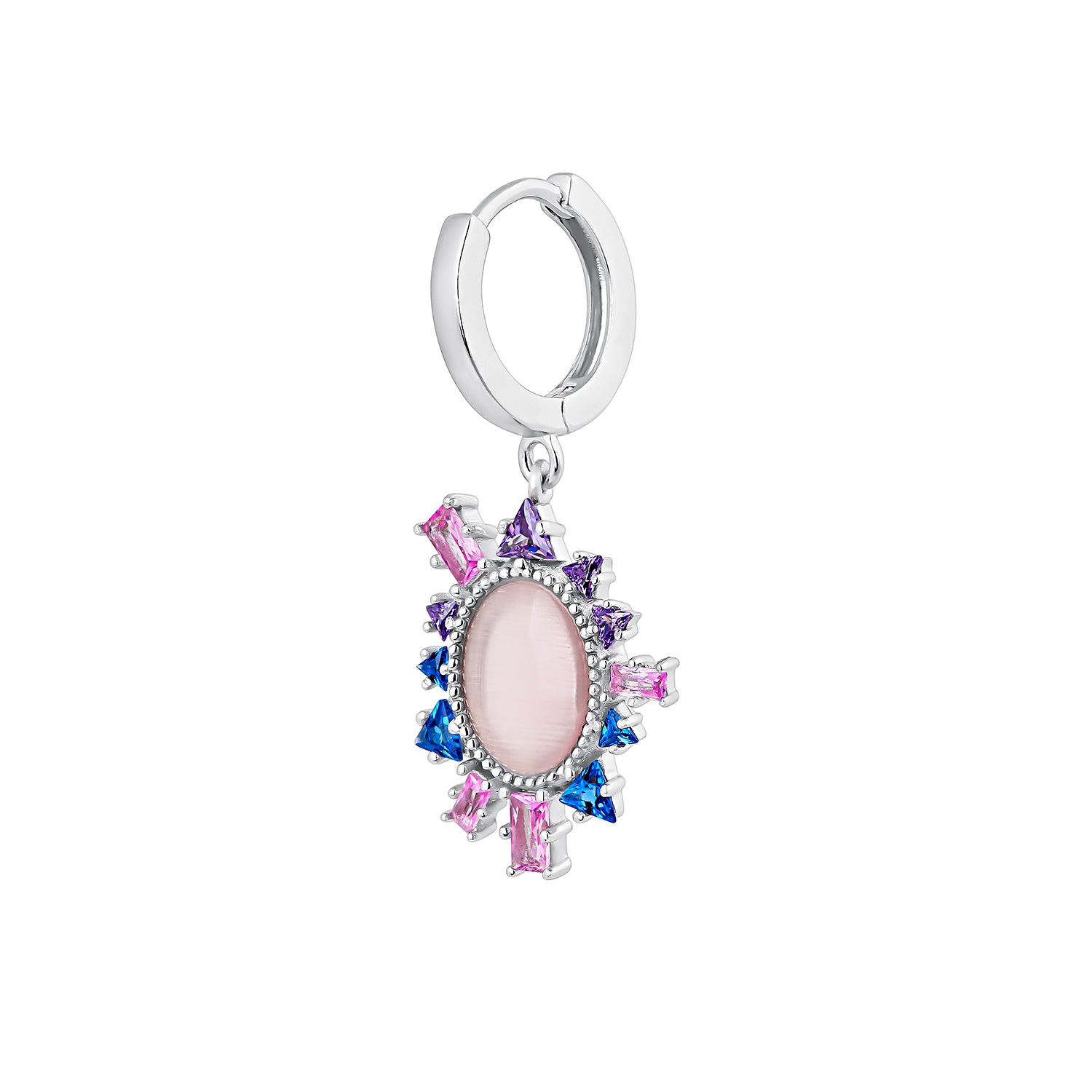 ADA SILBER CREOLEN-PIERCING-OHRRING