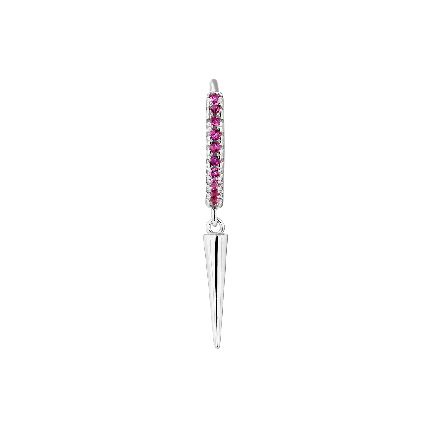 ZULA SILBER CREOLEN-PIERCING-OHRRING