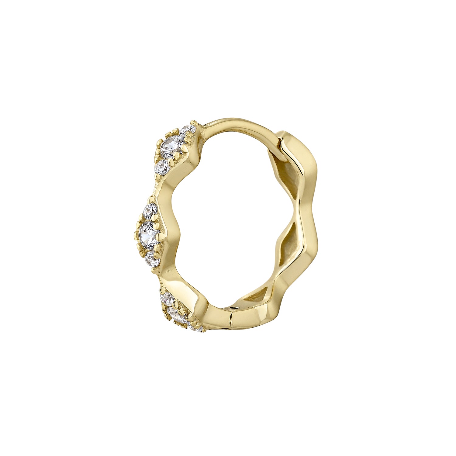 ZURA HOOP PIERCING EARRING