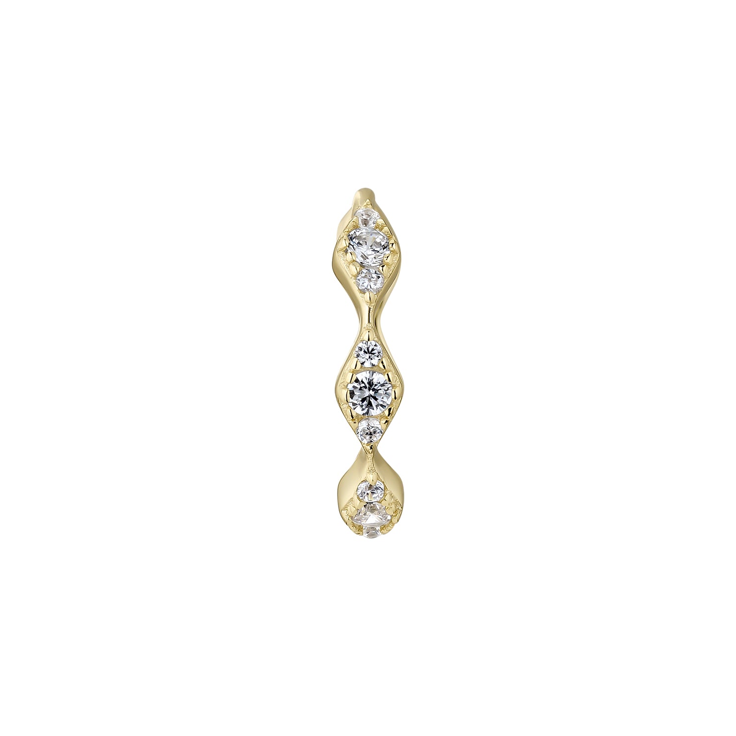 ZURA HOOP PIERCING EARRING