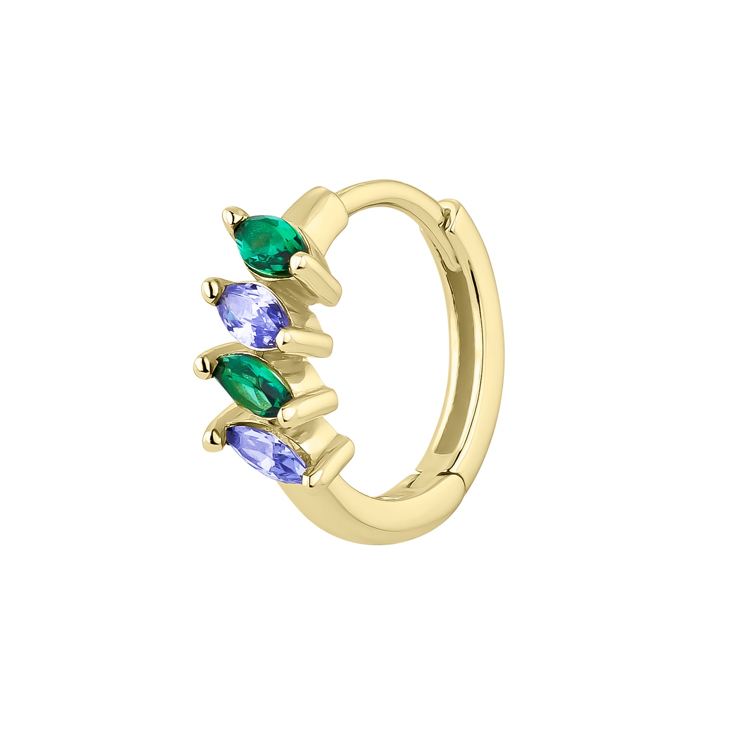 TIMANFAYA HOOP PIERCING EARRING