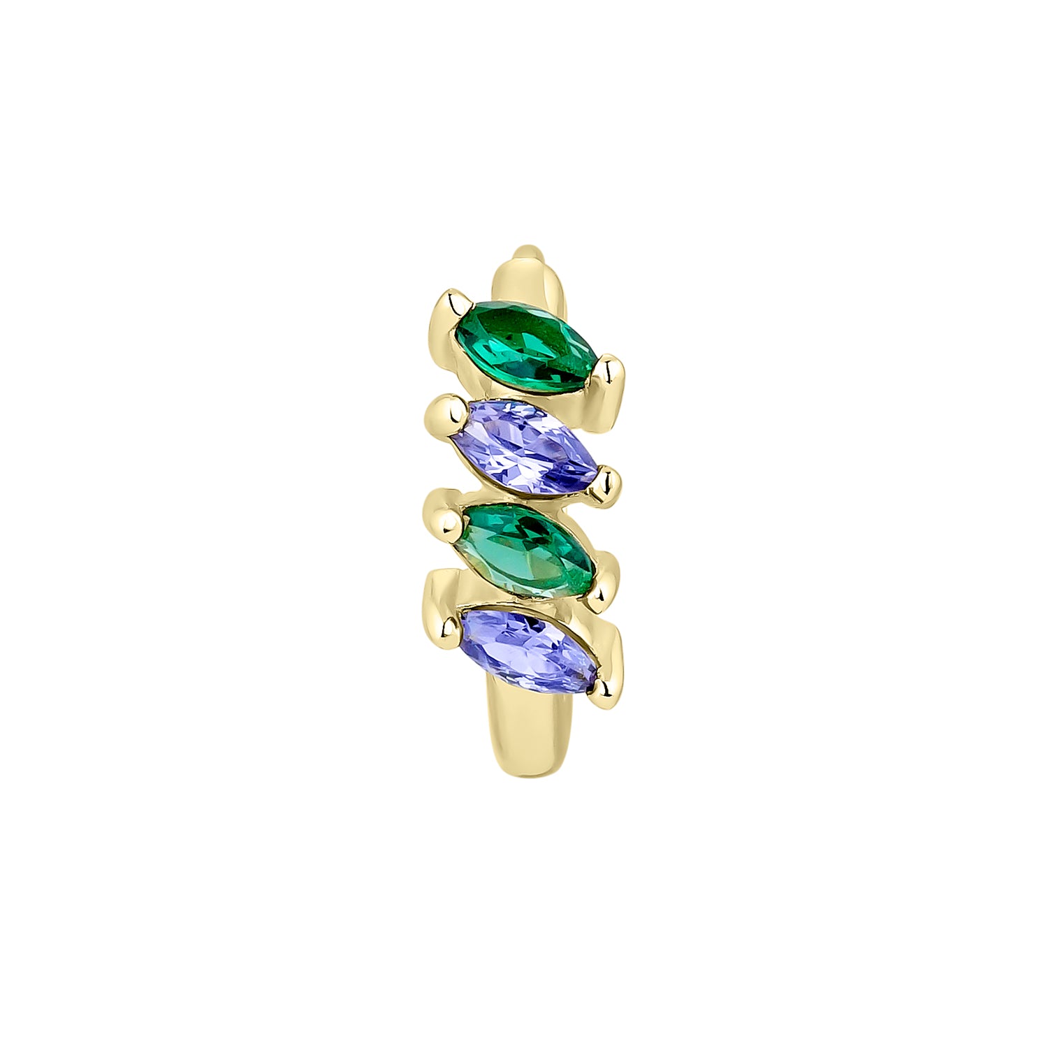TIMANFAYA HOOP PIERCING EARRING
