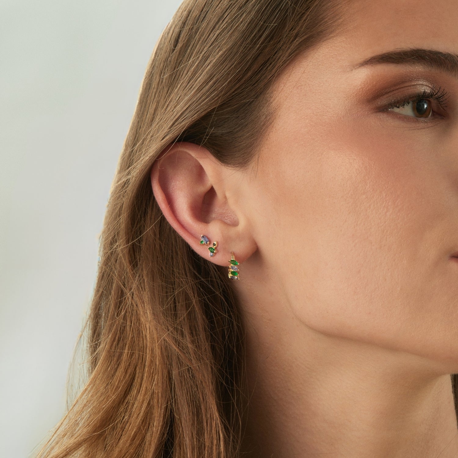 TIMANFAYA HOOP PIERCING EARRING