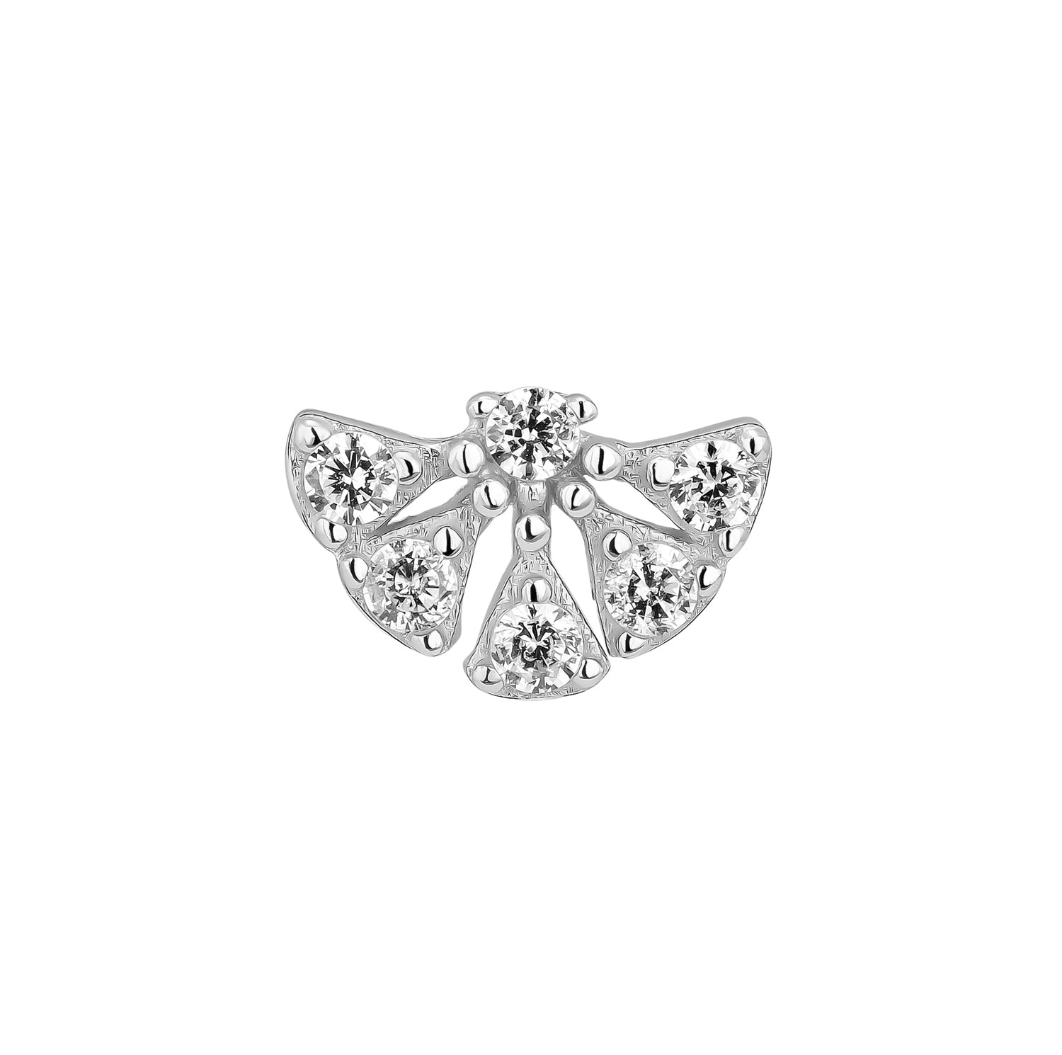 ARIDIAN-PIERCING-OHRRING AUS SILBER