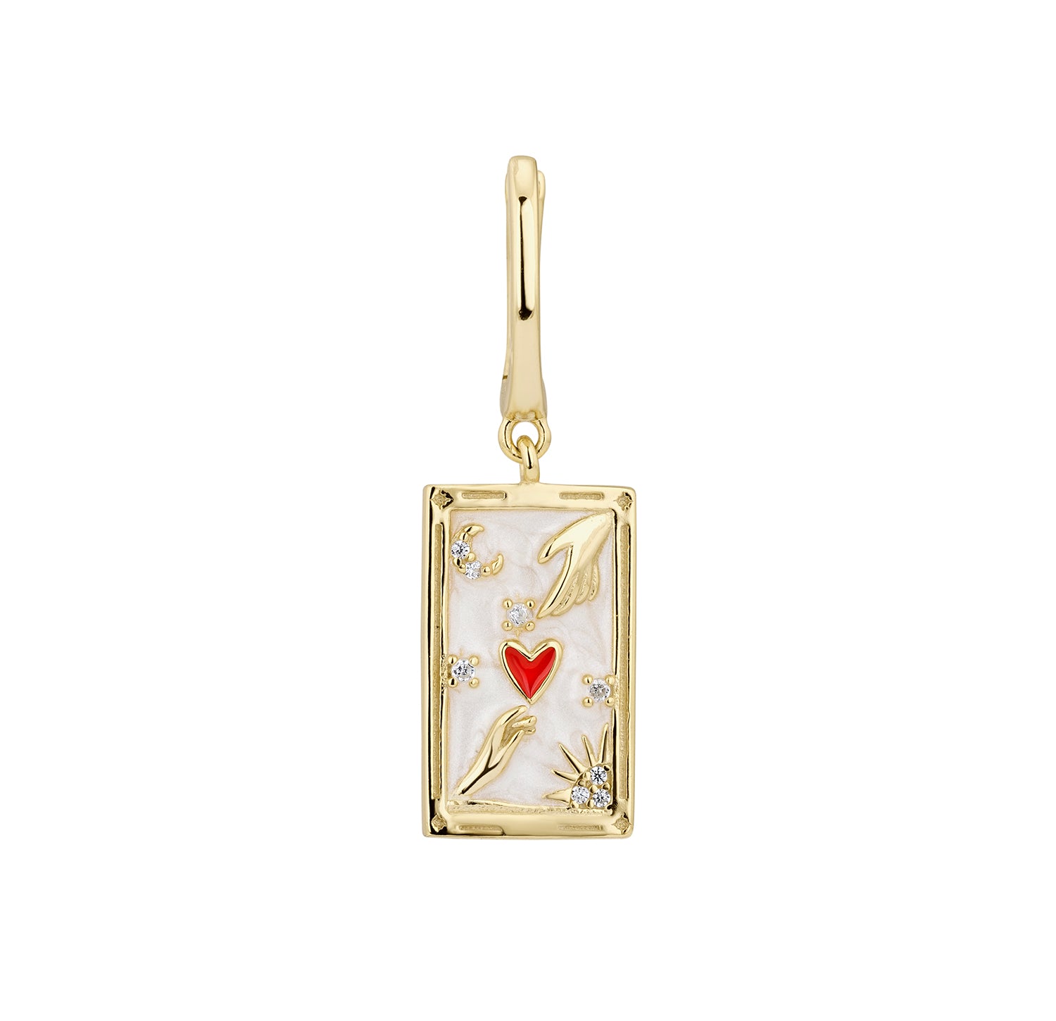PIERCING-OHRRING-REIFEN-TAROT-KARTEN-LIEBHABER