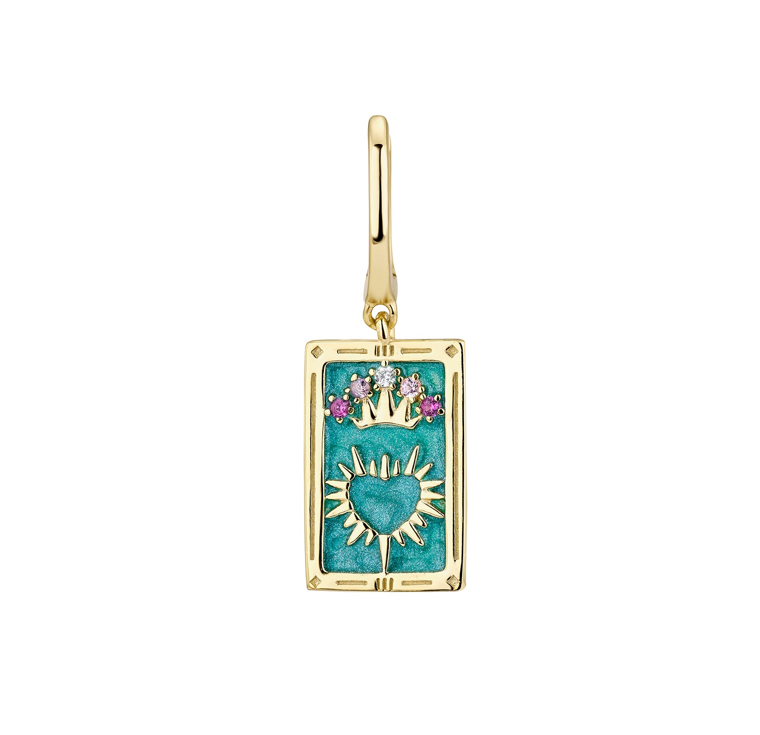 KAISERIN TAROTKARTEN HOOP PIERCING OHRRING