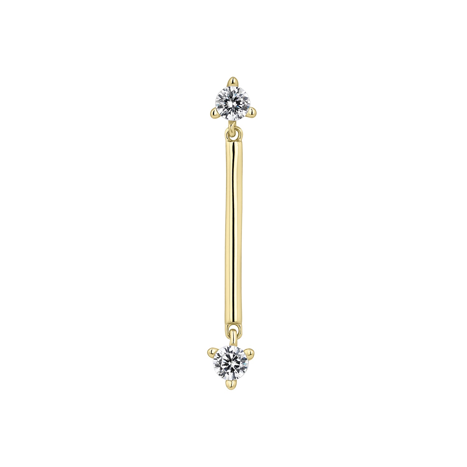 BOUCLE D'OREILLE PIERCING EFNUT