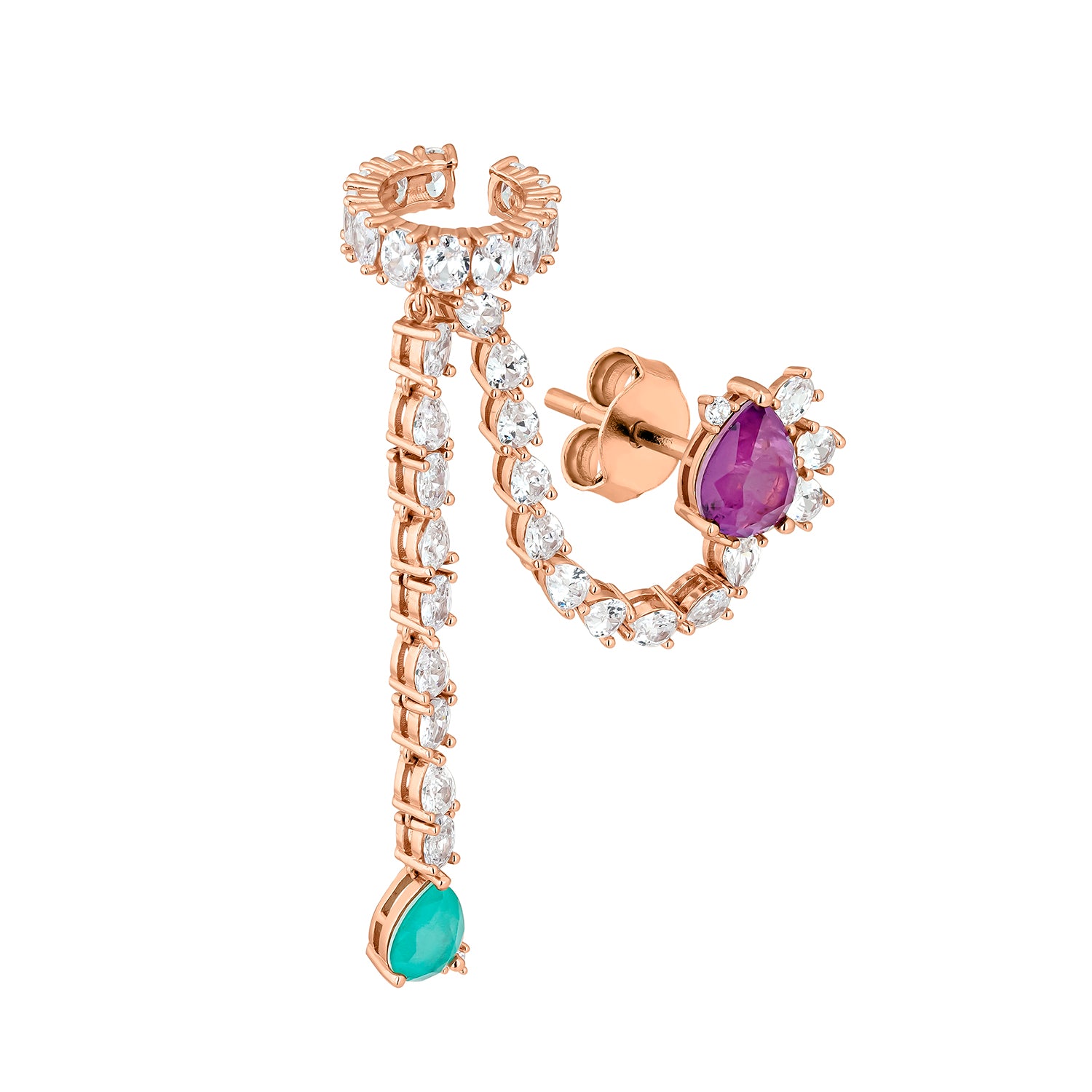 PENDIENTE PIERCING MÚLTIPLE KAMIKO