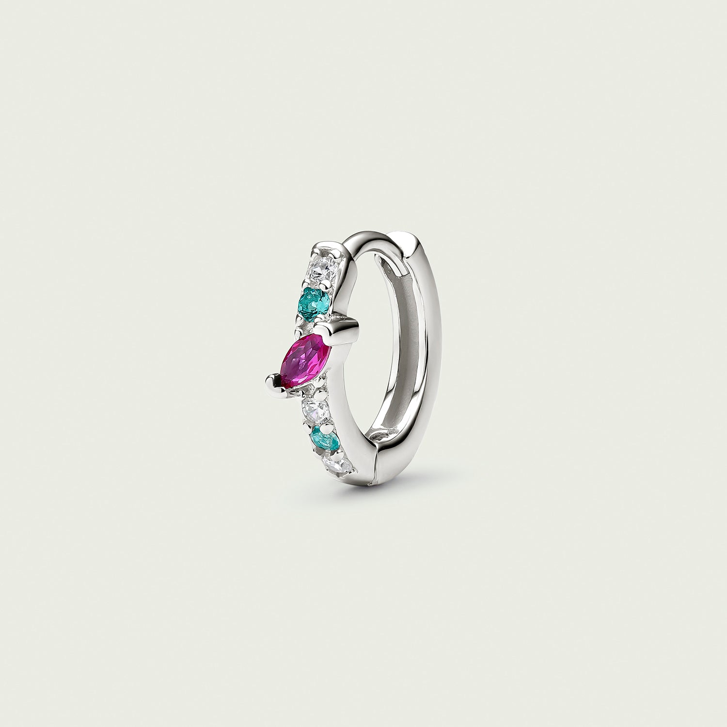 MOIRA HOOP PIERCING EARRING