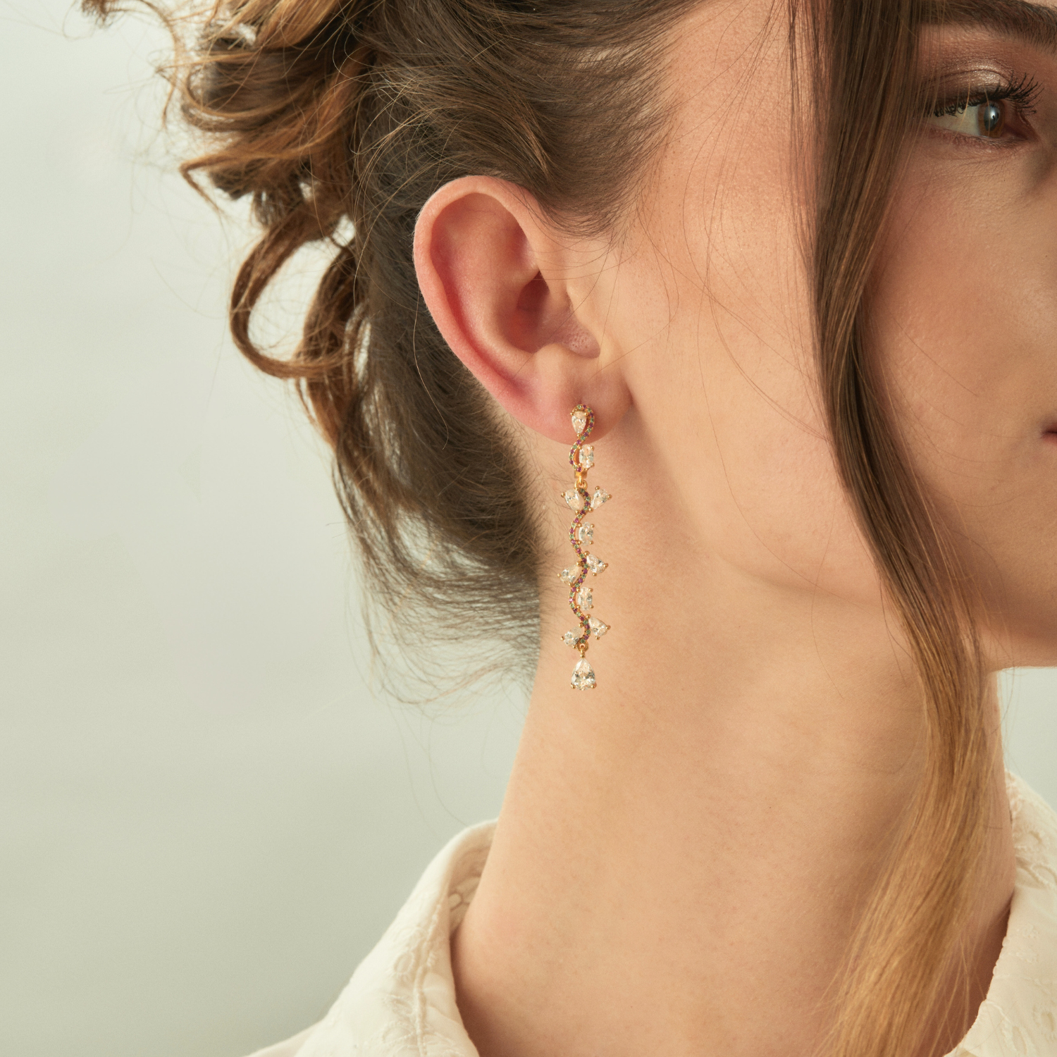 NILE HOOP PIERCING EARRING