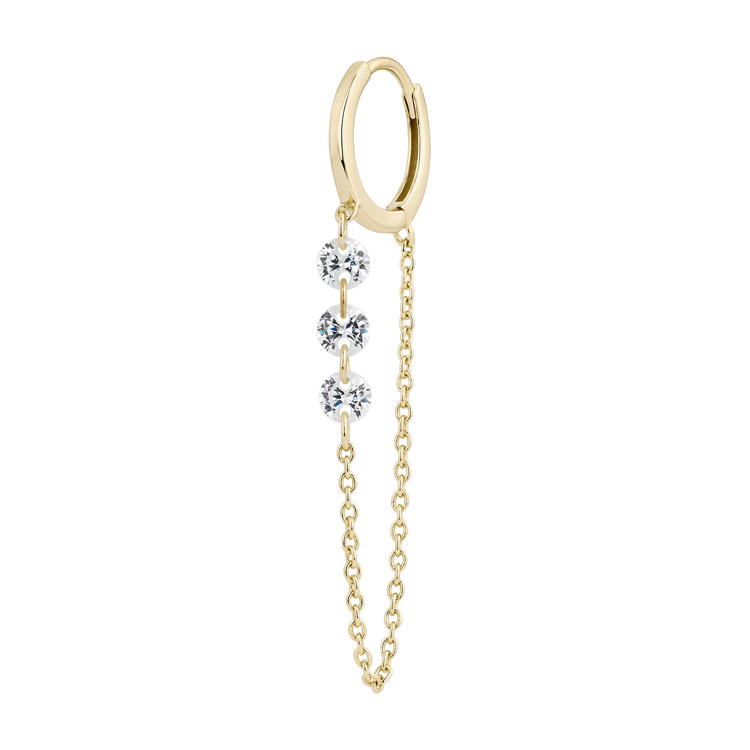 ZELLA HOOP PIERCING EARRING