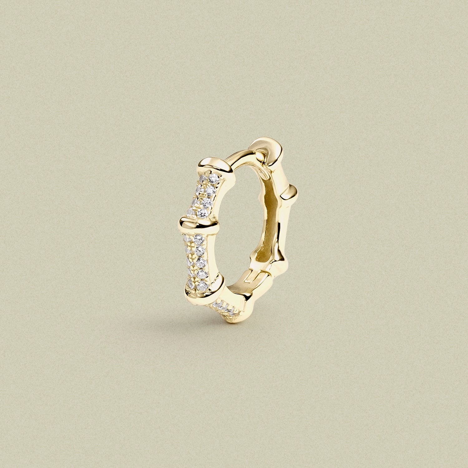 BOUCLE D'OREILLE PIERCING CRÉOLE CAP-VERT