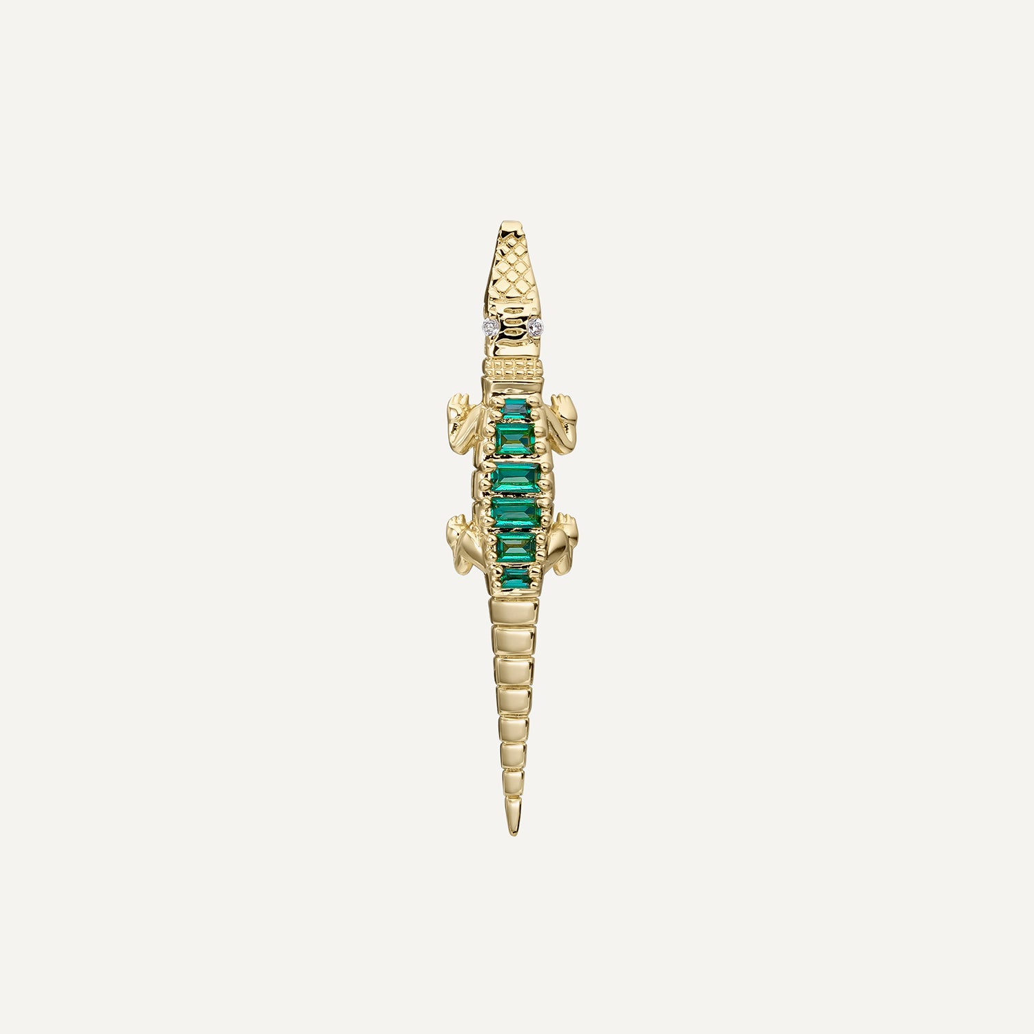 ALLIGATOR PIERCING PENDANT