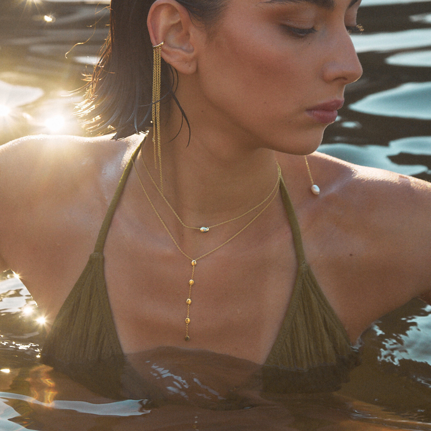 BOUCLES D'OREILLES CASCADE