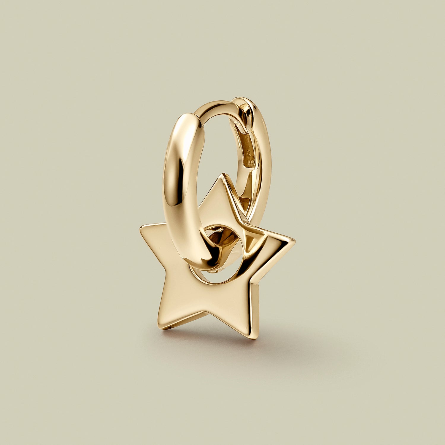 PENDIENTE PIERCING ARO KAHLANI STAR