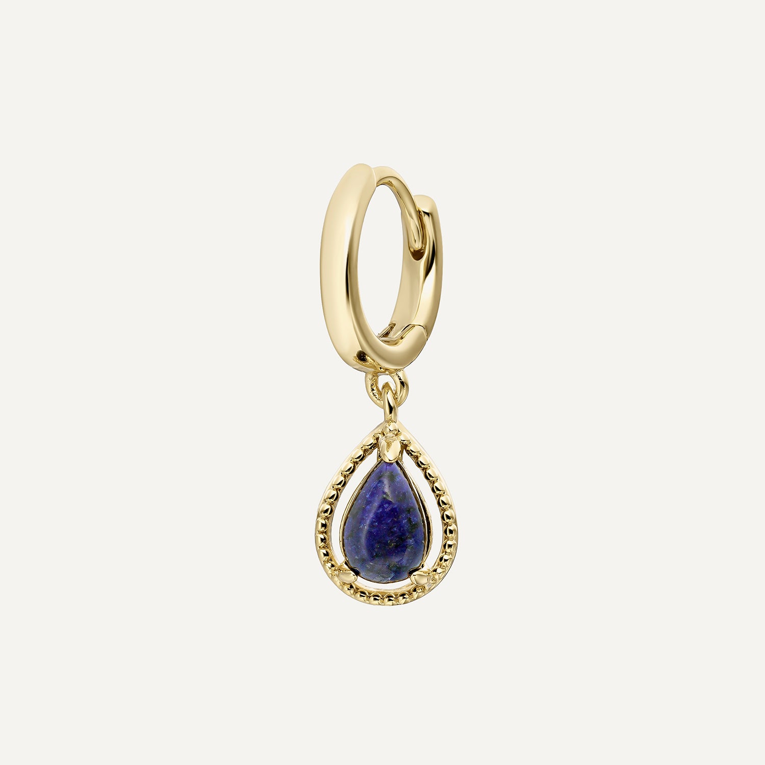 PENDIENTE PIERCING ARO BLUE TAORMINA