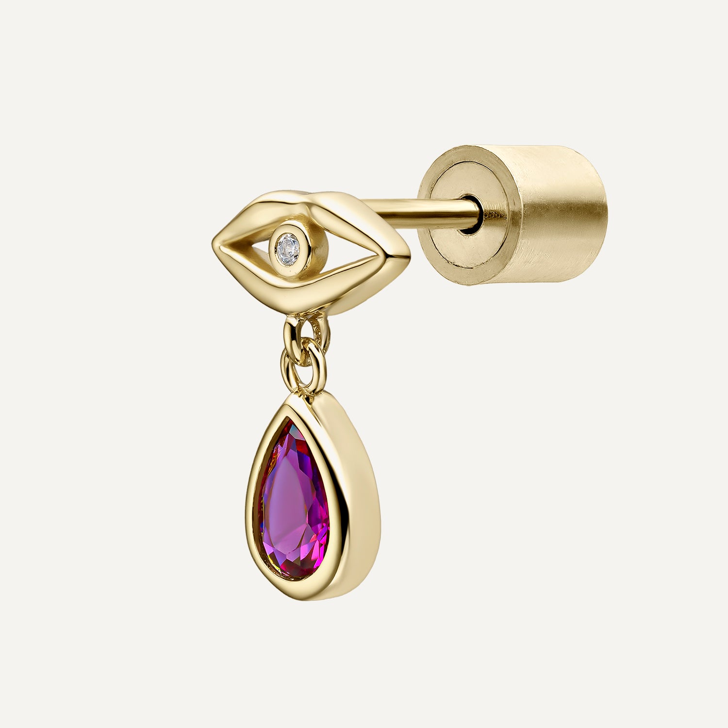 PENDIENTE PIERCING GOLD SOUFFLE