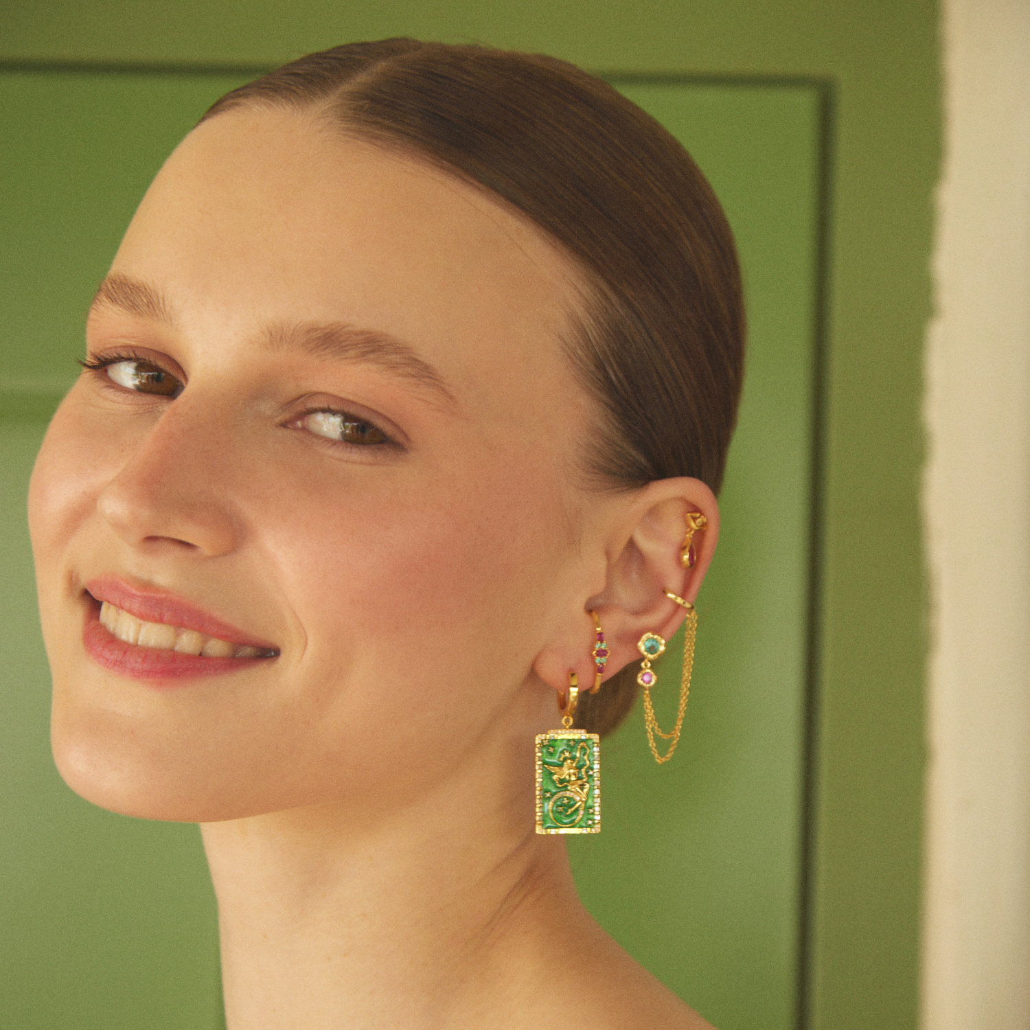 PENDIENTE PIERCING GOLD SOUFFLE