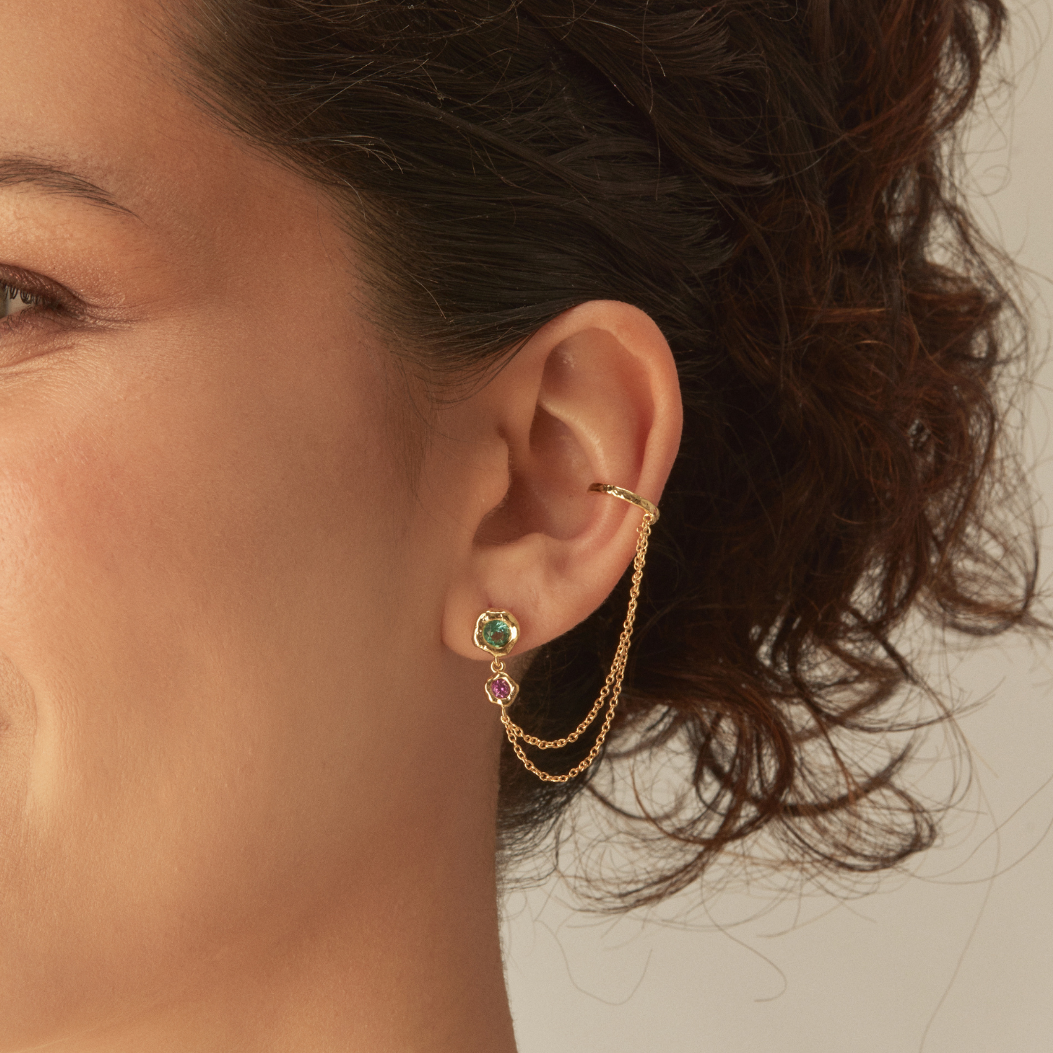 PENDIENTE PIERCING MÚLTIPLE UBANGI