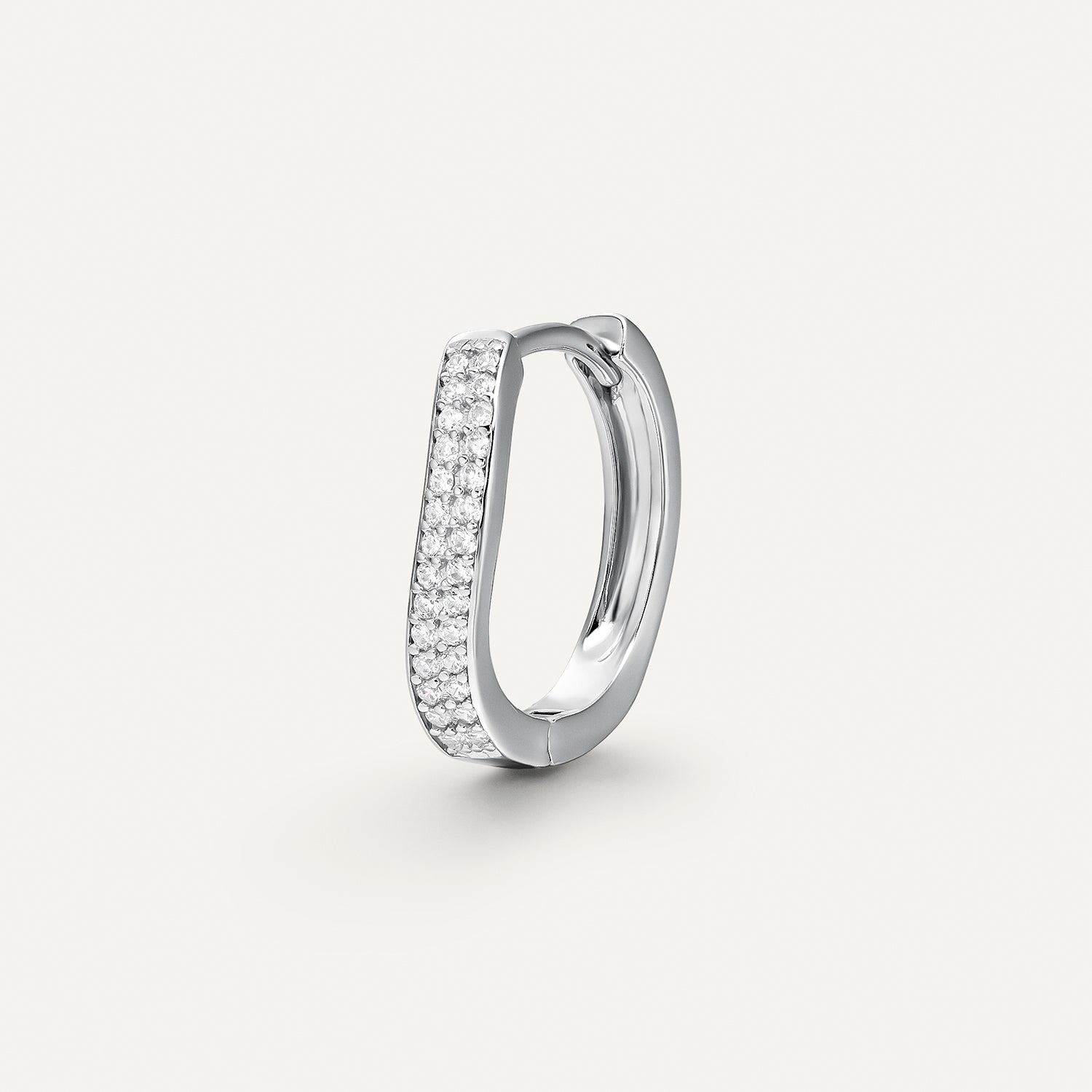 PENDIENTE PIERCING ARO SILVER ETERNA