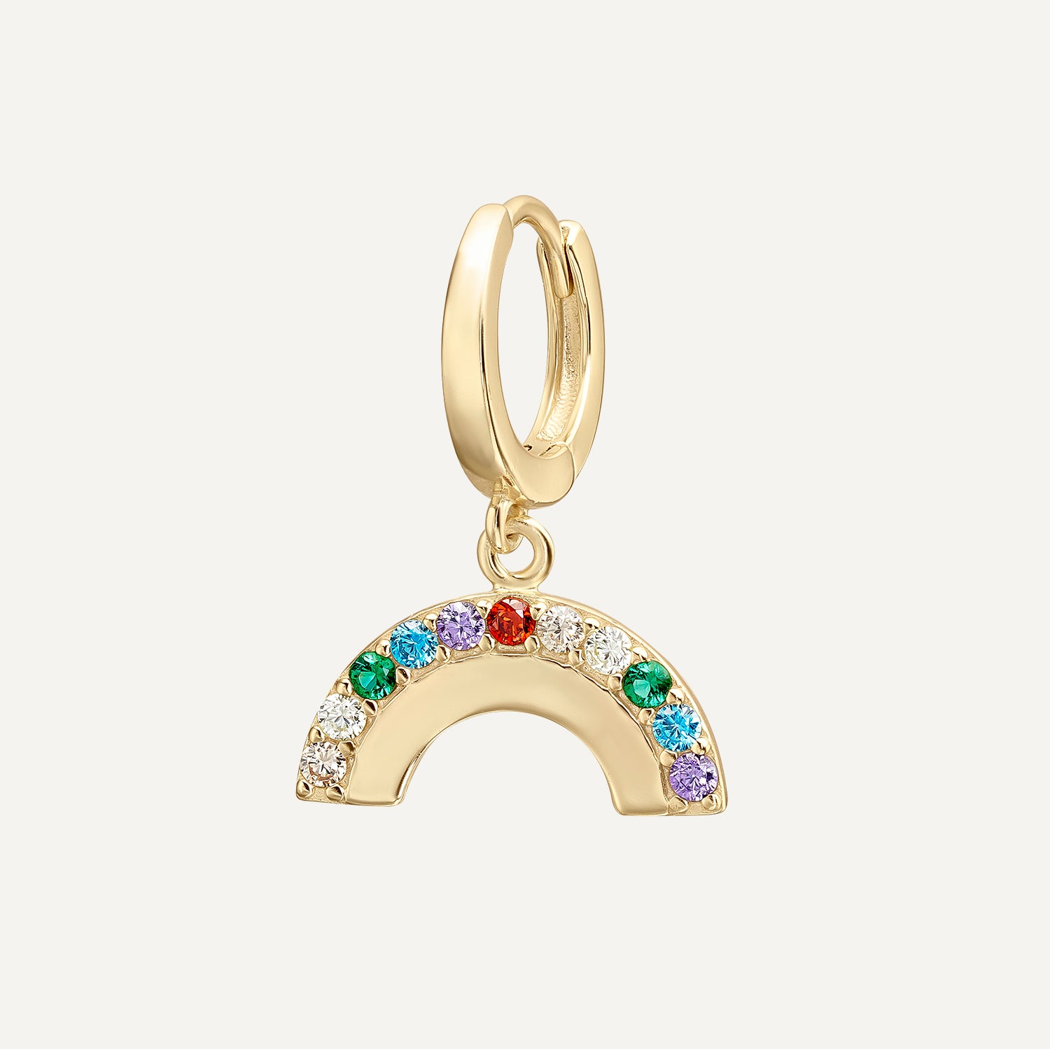 PENDIENTE PIERCING ARO NIJI RAINBOW