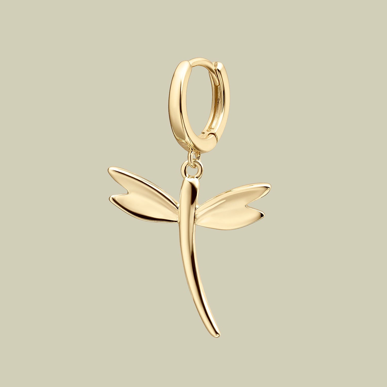 PENDIENTE PIERCING ARO LIBELLULE